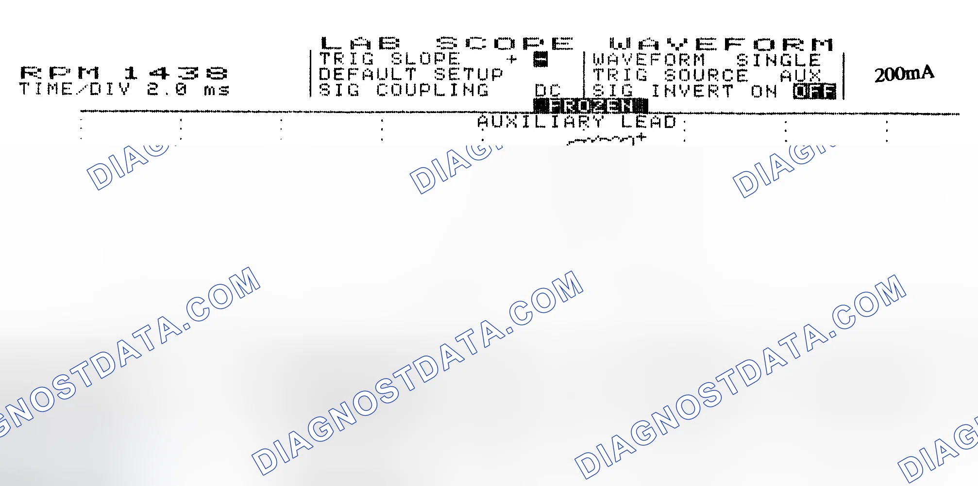 Scheme 15: Single Injector w/Normal Current Flow - Current Pattern