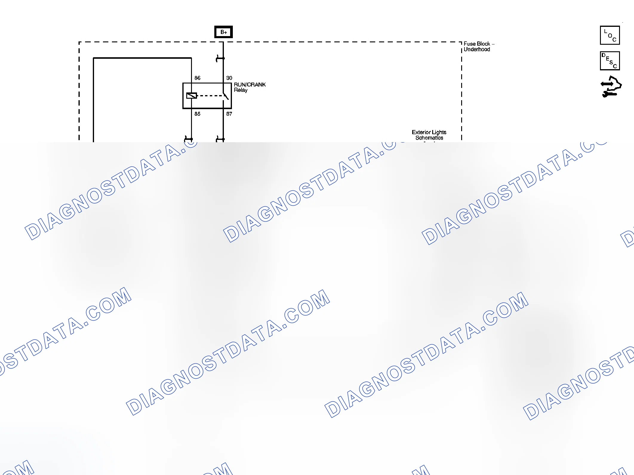 Scheme 543: Shift Lock Control Schematics