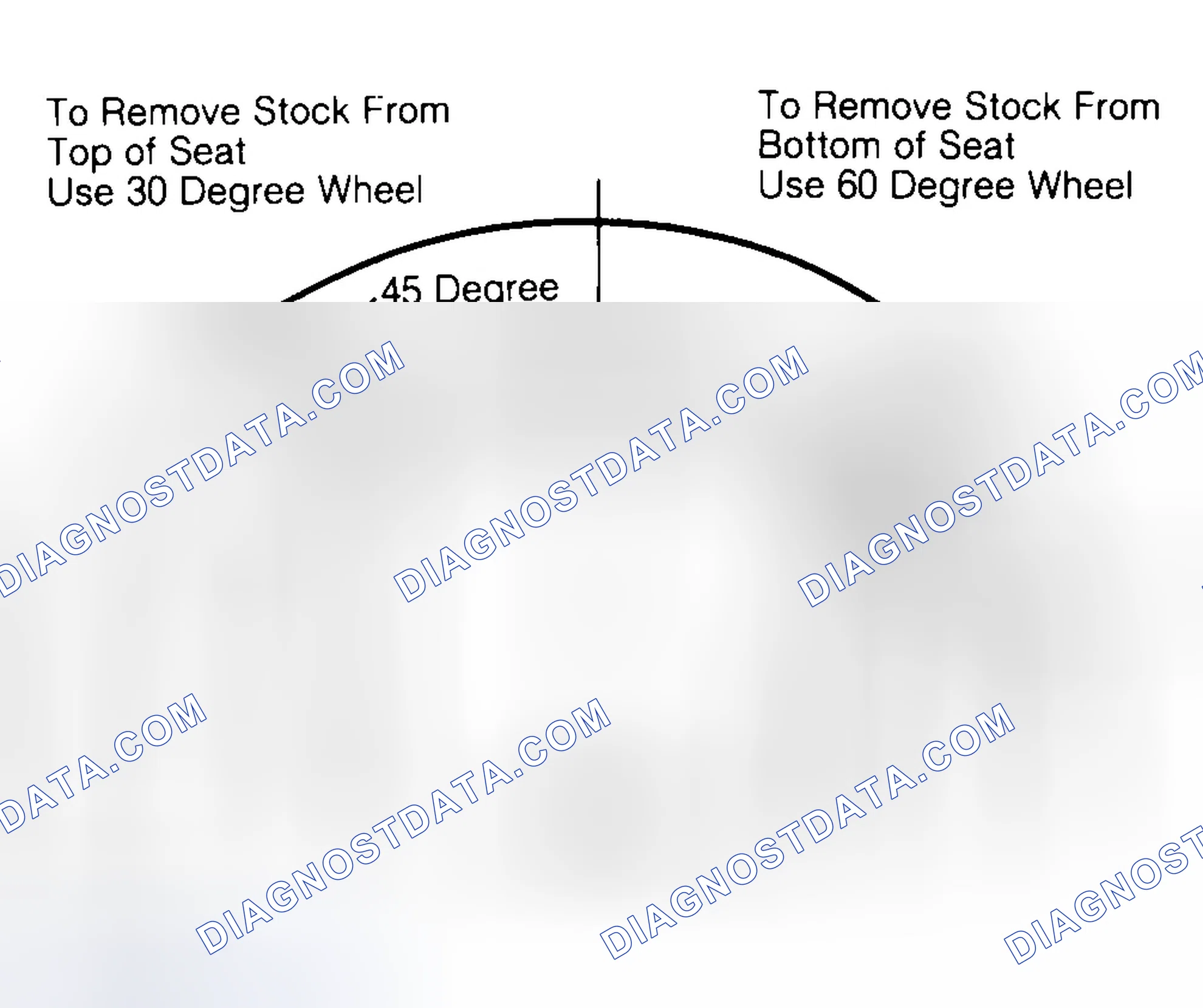 Scheme 19: Adjusting Valve Seat Width