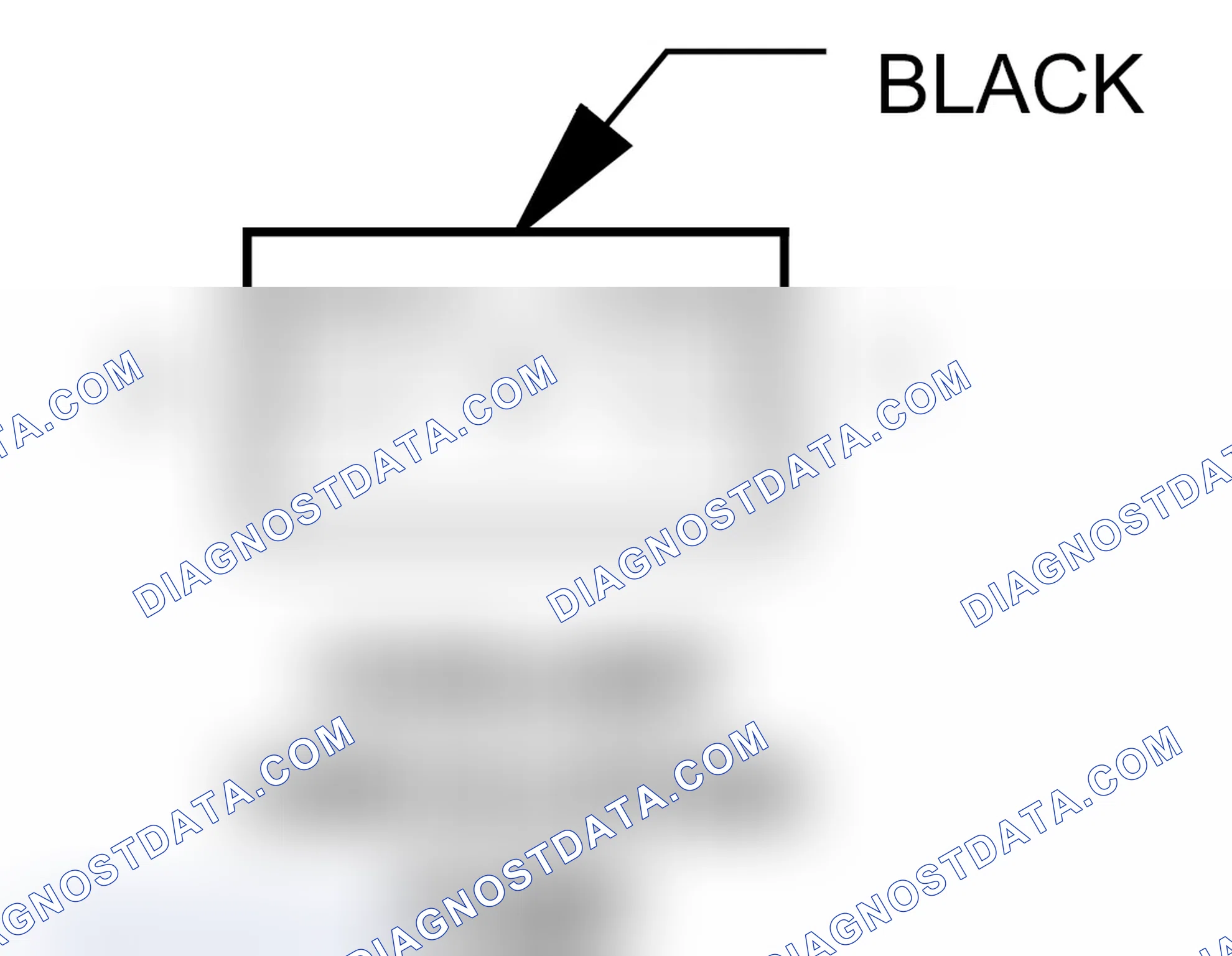 Scheme 112: Coolant Circulation Pump Connector End View