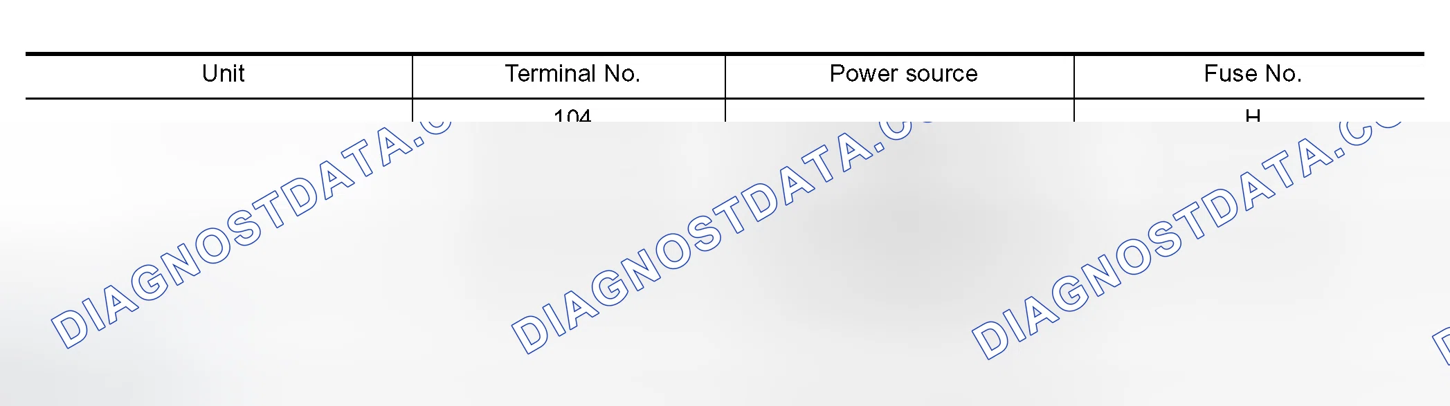 Scheme 38: POWER SUPPLY AND GROUND CIRCUIT INSPECTION