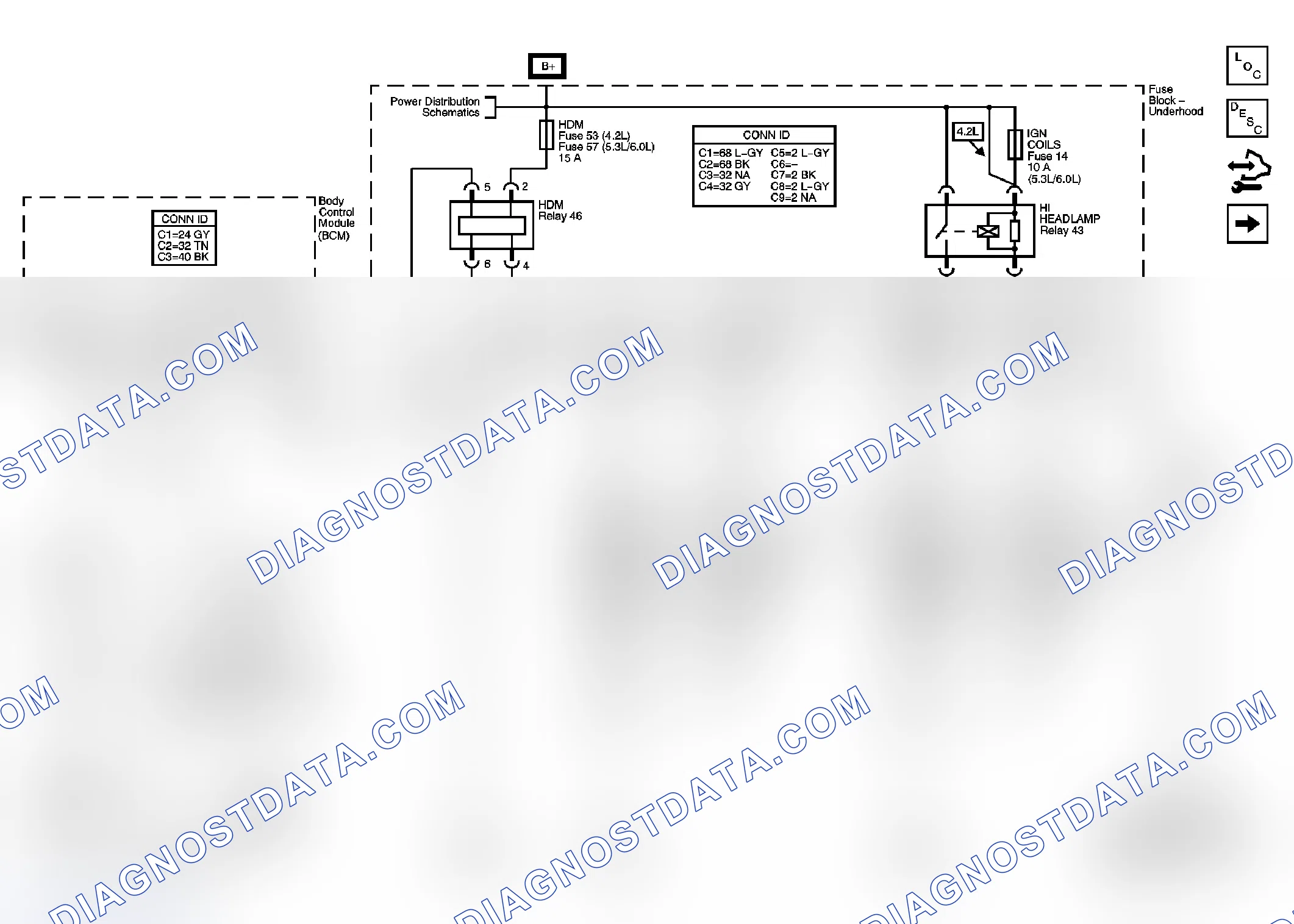 Scheme 1: Headlights/Daytime Running Lights (DRL) Schematics
