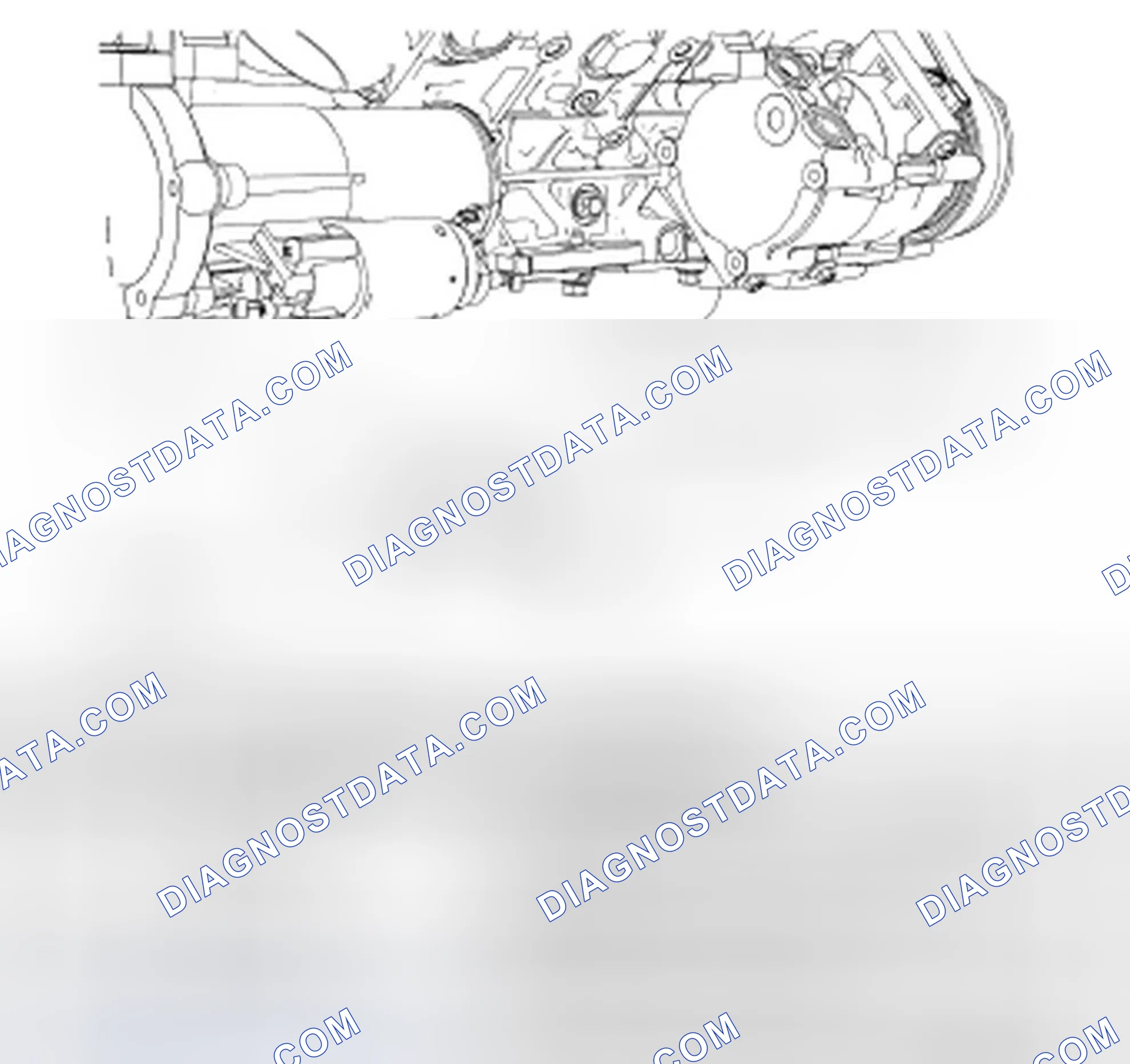 Scheme 25: Identifying Oil Temperature Sensor - 4.6L Remove/Install Components - With Torque Specifications