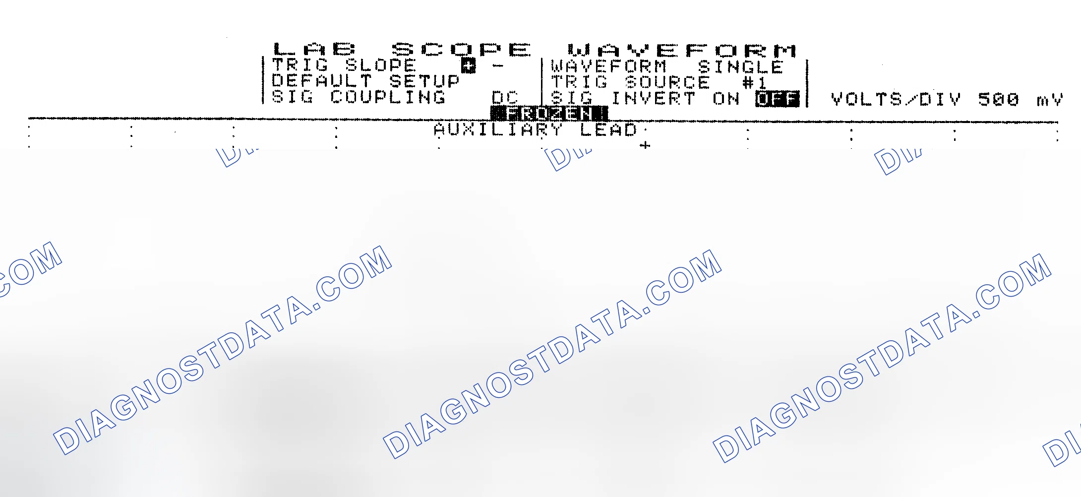 Scheme 10: Single Injector w/Excessive Current Flow - Current Pattern