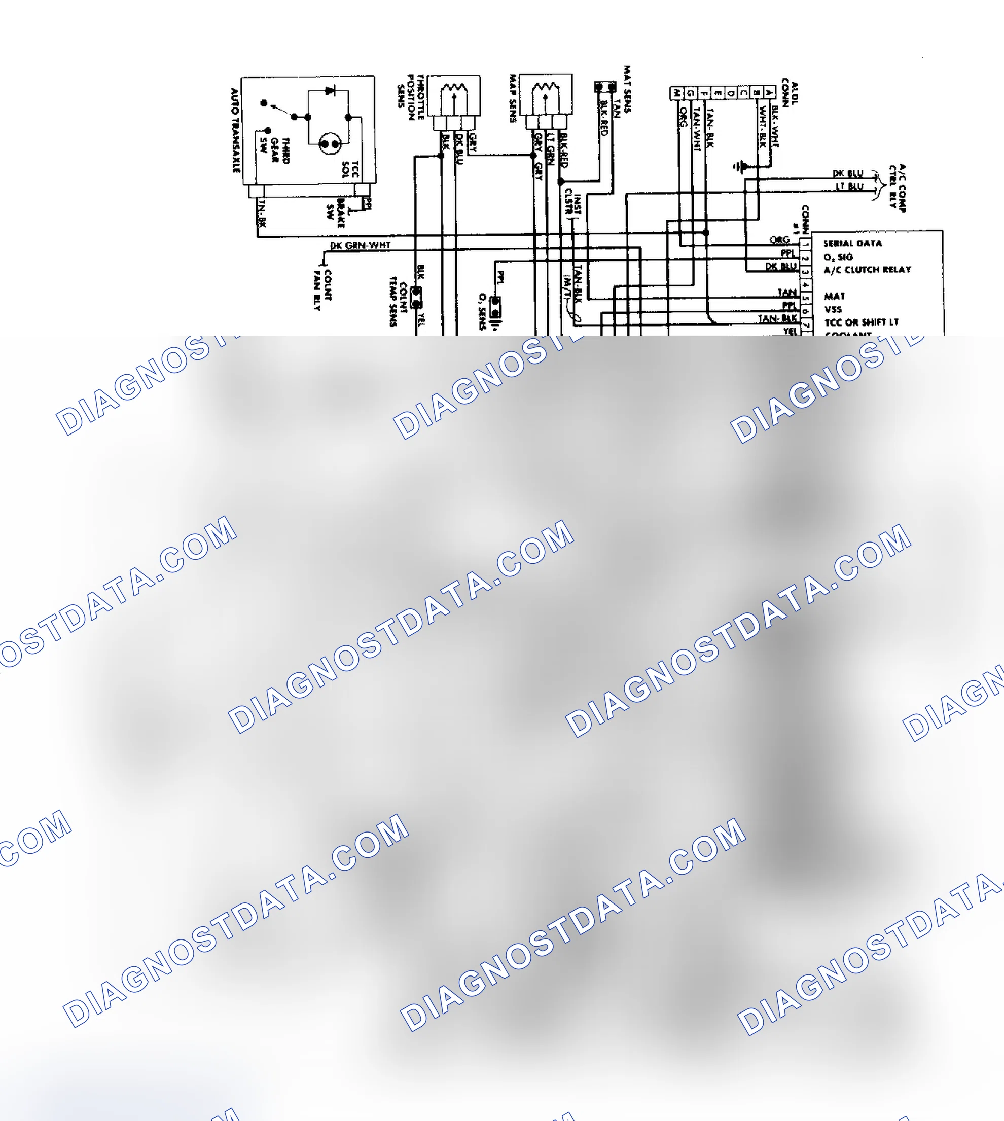 Scheme 512: CCC Wiring Diagram 2.5L (VIN R)