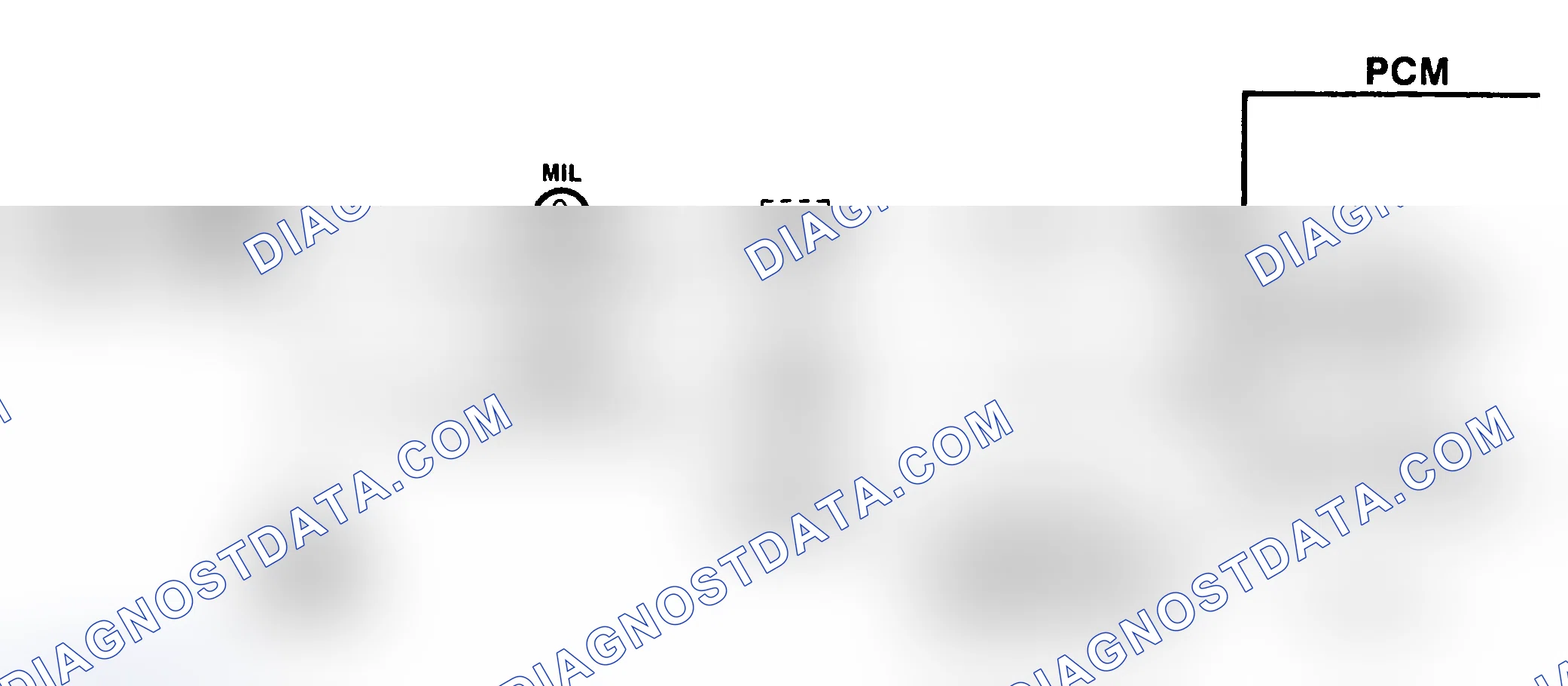 Scheme 352: DTC 46 Schematic ("C" & "K" Series) MIL Circuit Fault