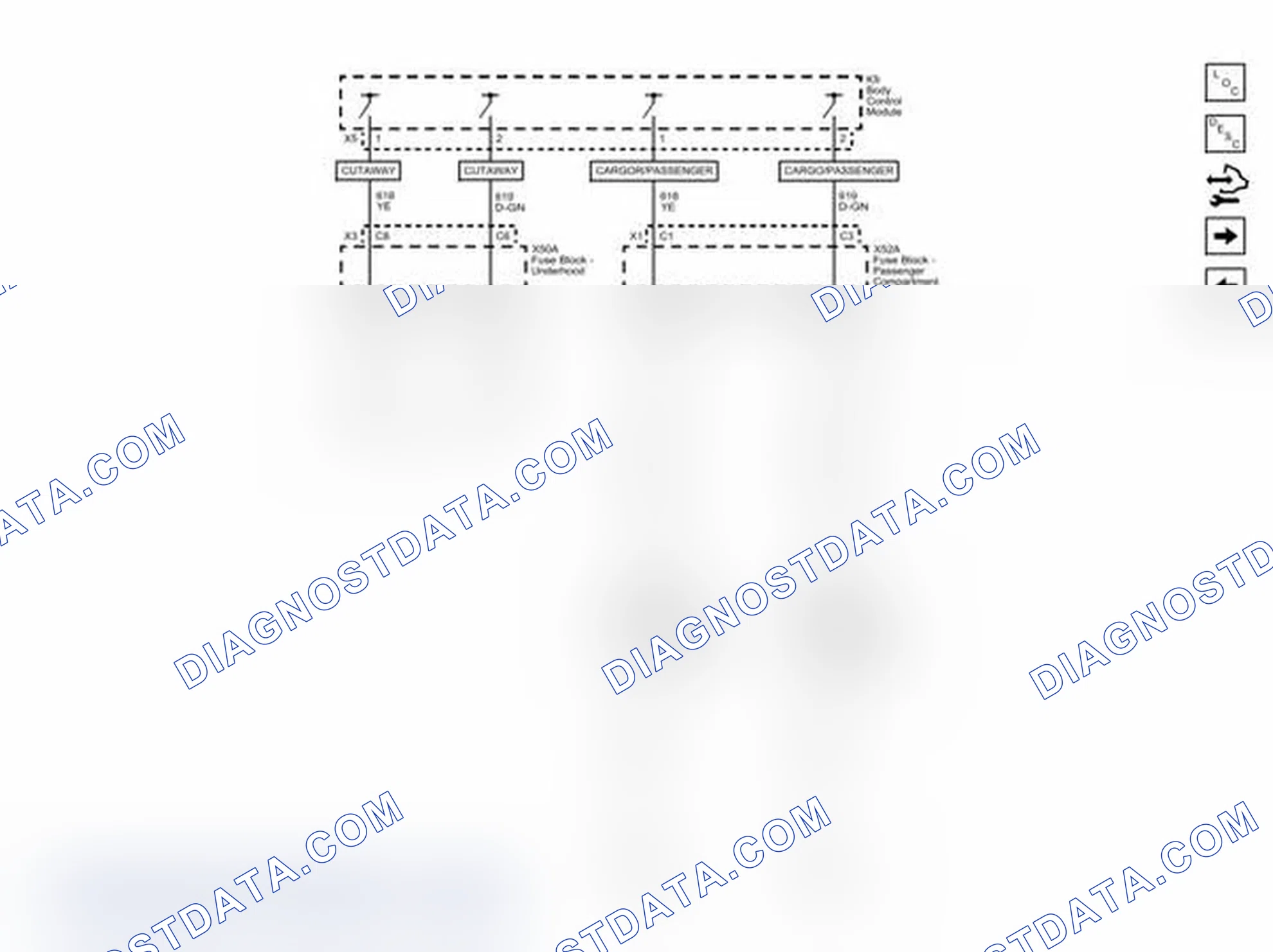 Scheme 6: Rear Turn Signal Lamps Wiring Schematics