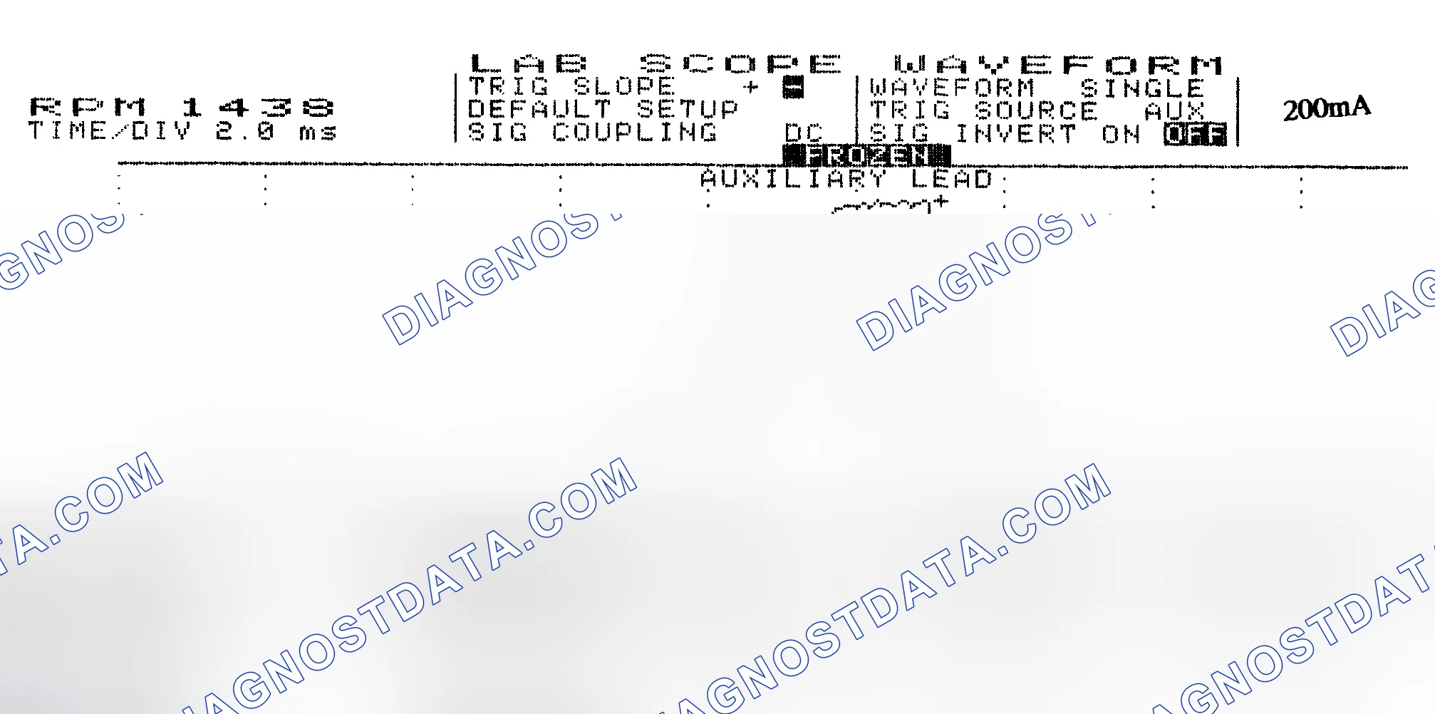 Scheme 15: Single Injector w/Normal Current Flow - Current Pattern