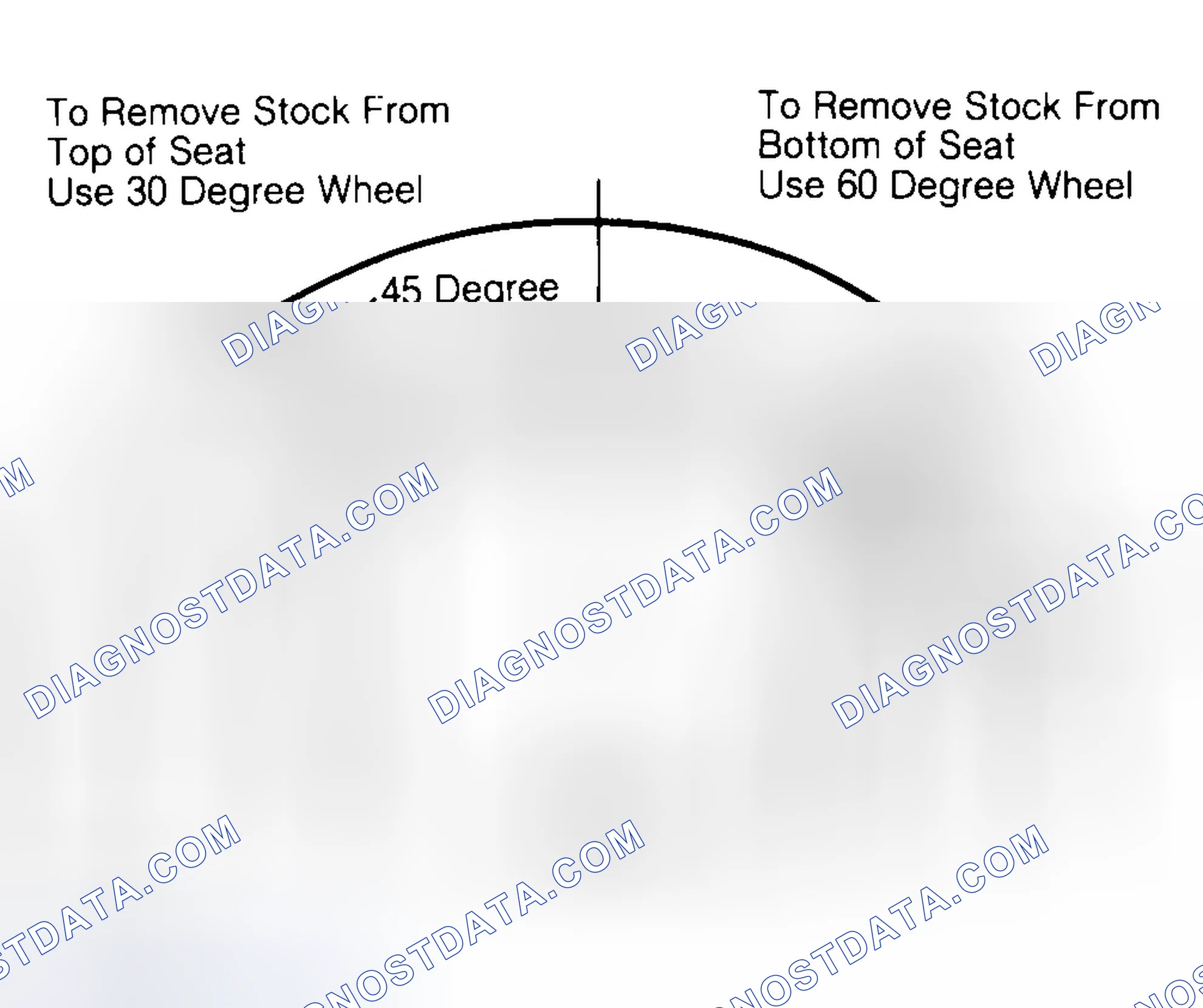 Scheme 19: Adjusting Valve Seat Width
