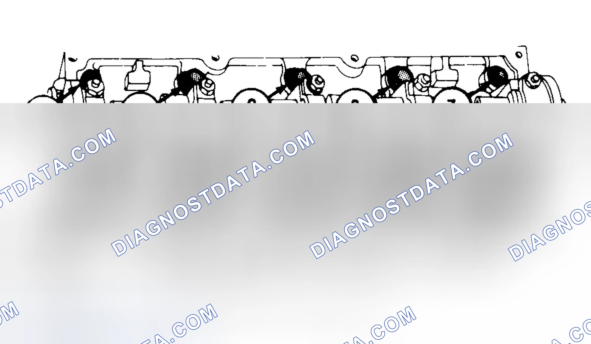 Scheme 7: Typical Cylinder Head Tightening or Loosening Sequence