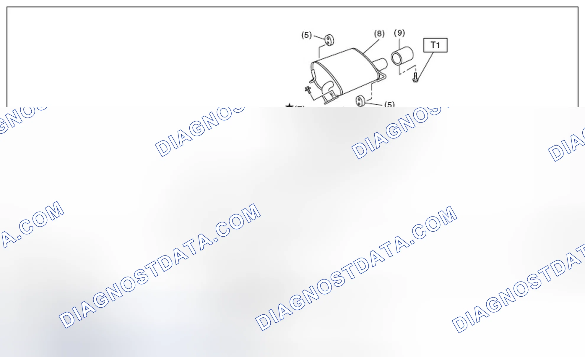 Scheme 3: REAR EXHAUST PIPE AND MUFFLER