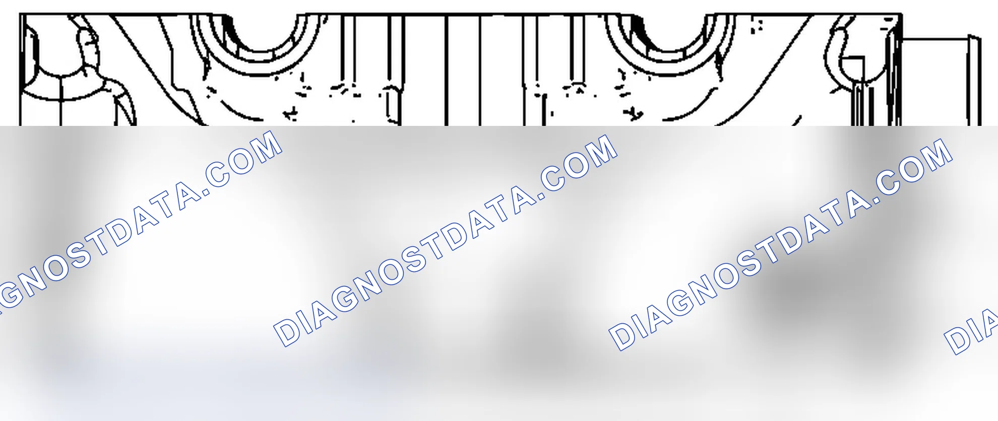 Scheme 134: Cylinder Head - Front View