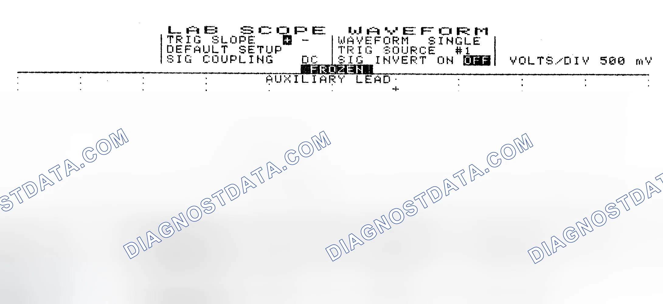 Scheme 10: Single Injector w/Excessive Current Flow - Current Pattern