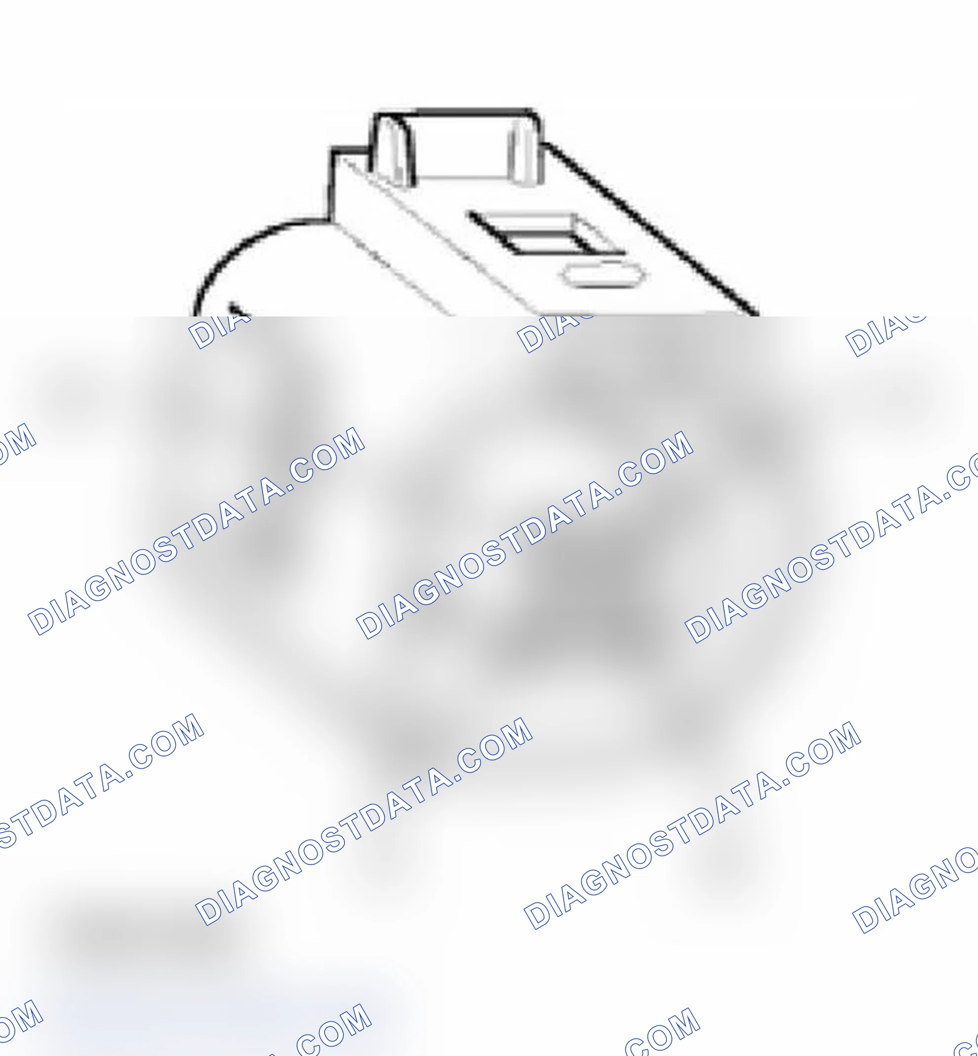 Scheme 655: Identifying ECT Sensor Harness Connector Terminals 3 And 4 - Engine Code ATQ