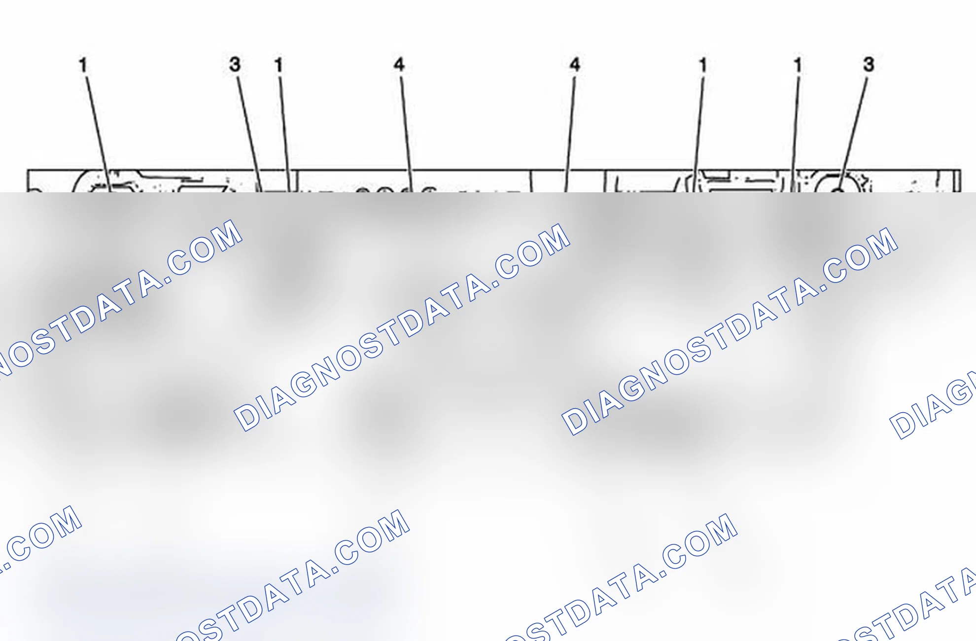 Scheme 71: Left Cylinder Head Exhaust Face
