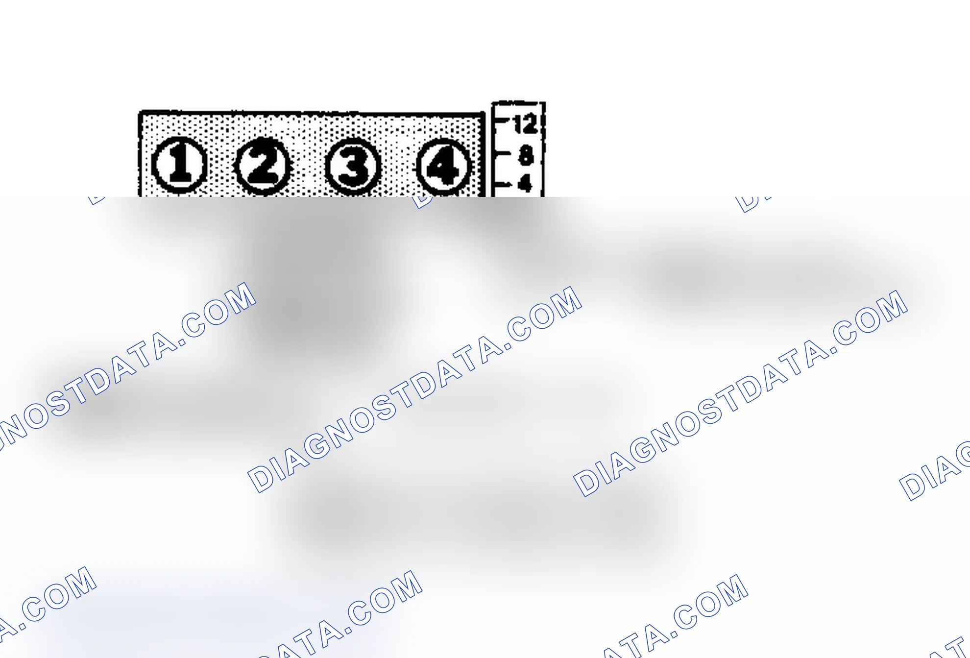 Scheme 1: Firing Order & Distributor Rotation (2.5L)