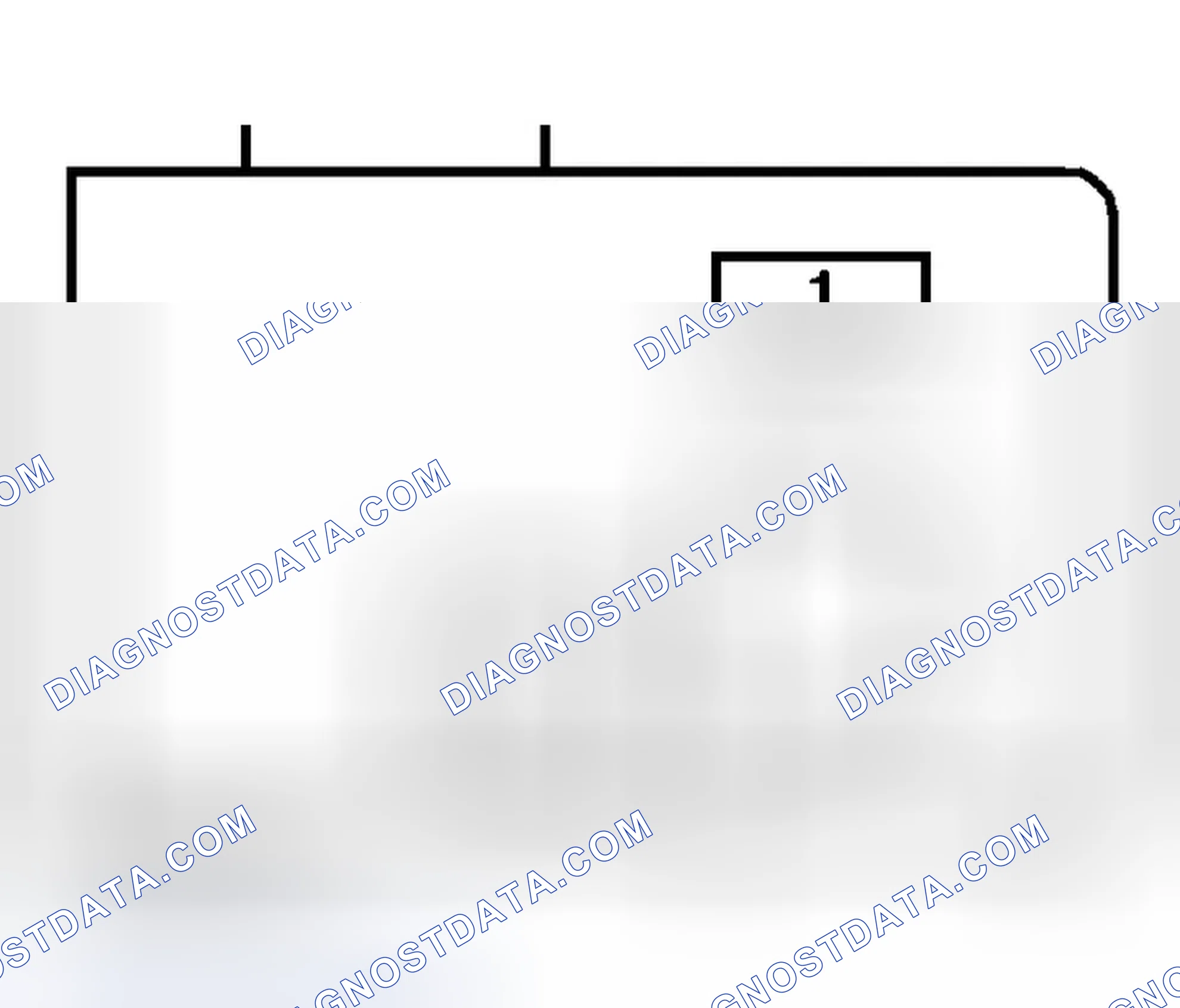 Scheme 9: PASSENGER SIDE KICK PANEL FUSE IDENTIFICATION - 1995-97