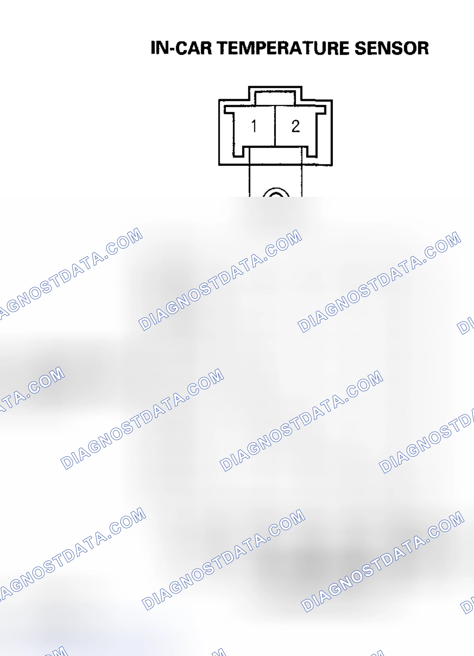 Scheme 6: DTC 1: An Open in the In-car Temperature Sensor Circuit