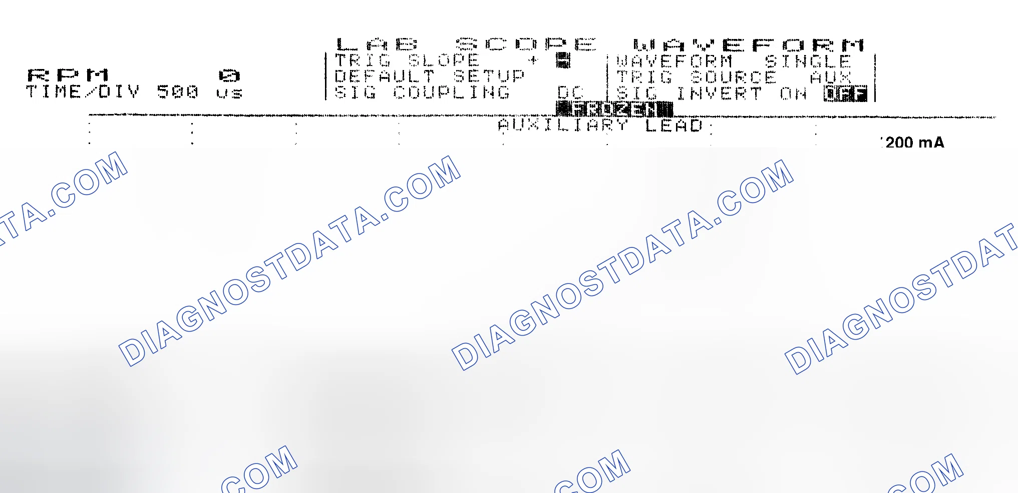 Scheme 17: Single Injector w/Normal Current Flow - Current Pattern