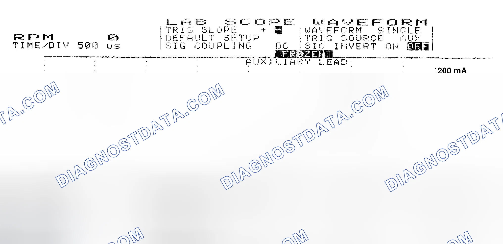 Scheme 17: Single Injector w/Normal Current Flow - Current Pattern