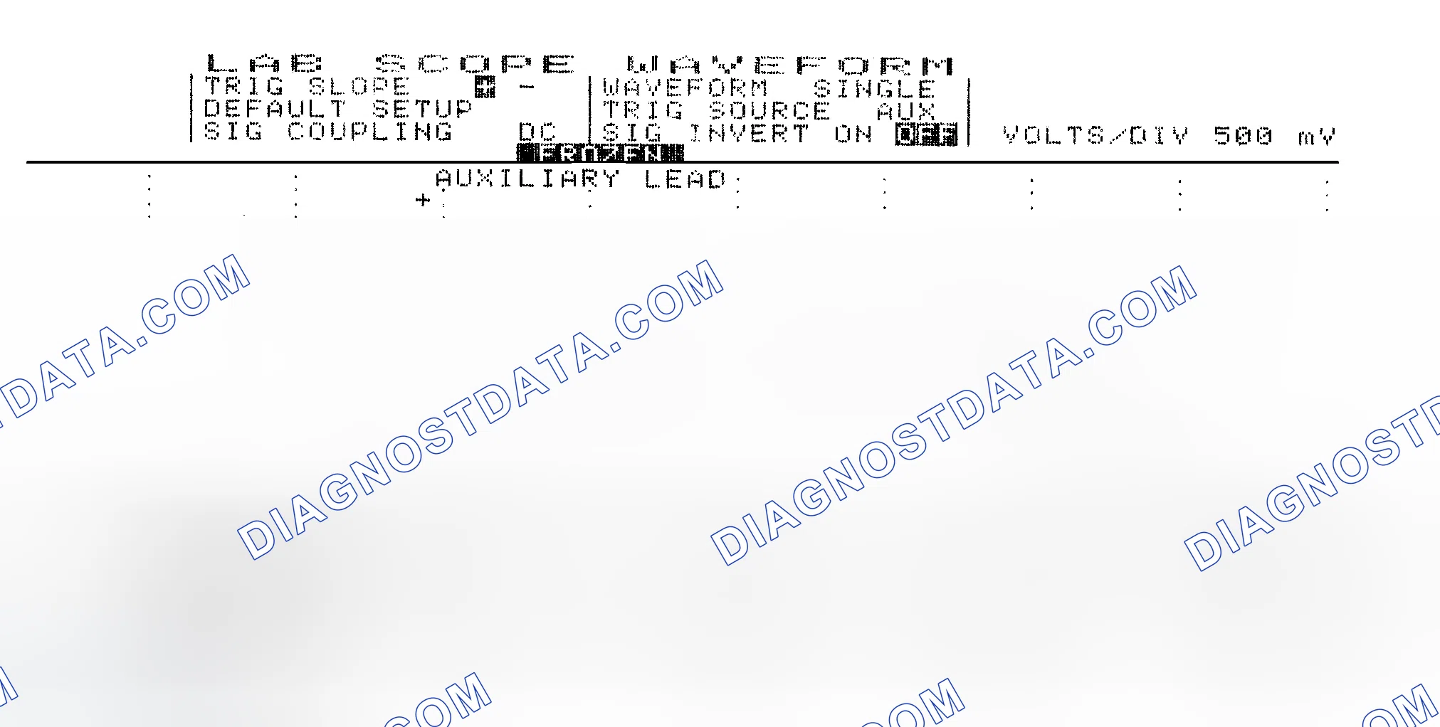 Scheme 14: Single Injector w/Excessive Current Flow - Current Pattern