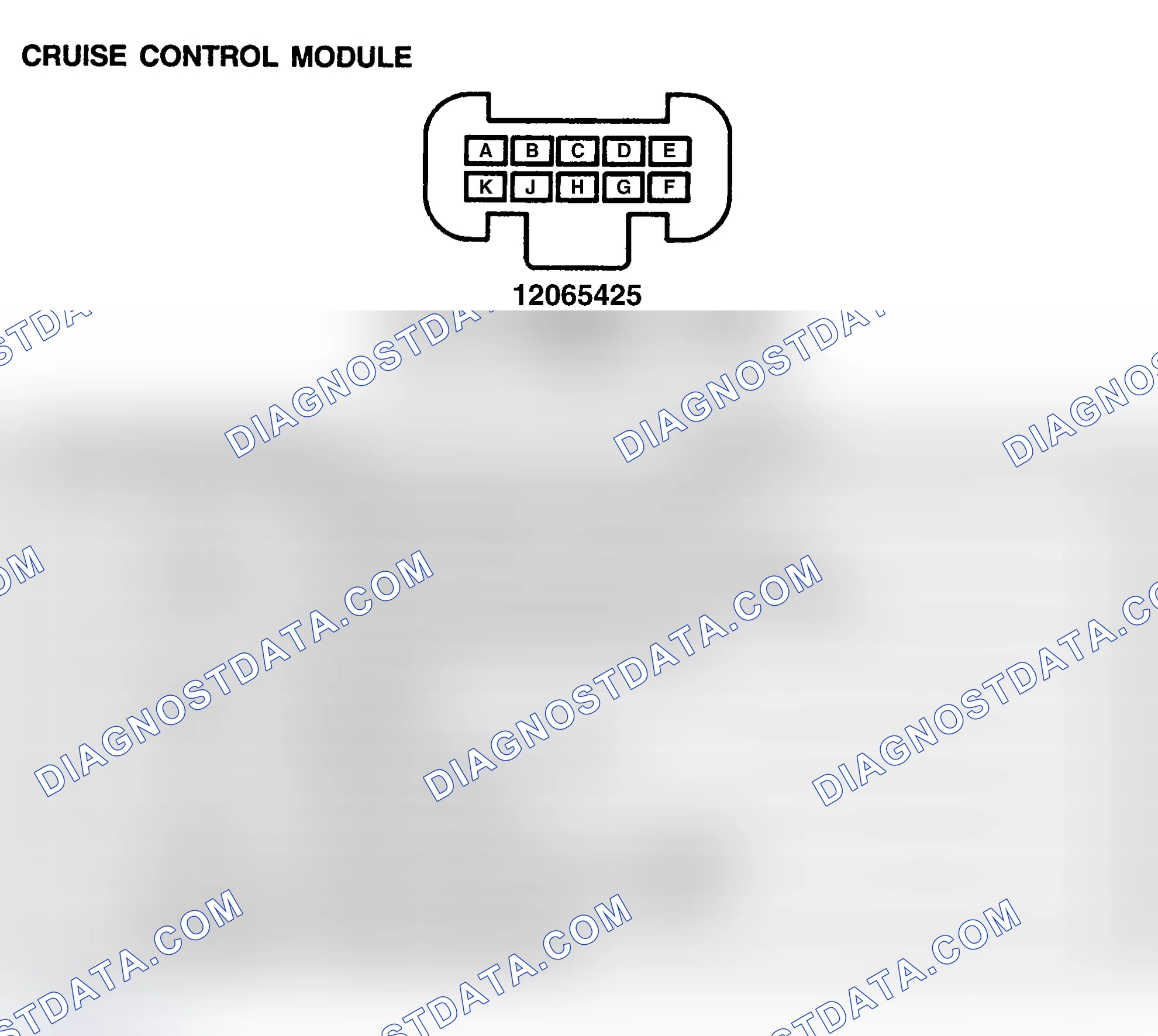 Scheme 114: CRUISE CONTROL MODULE