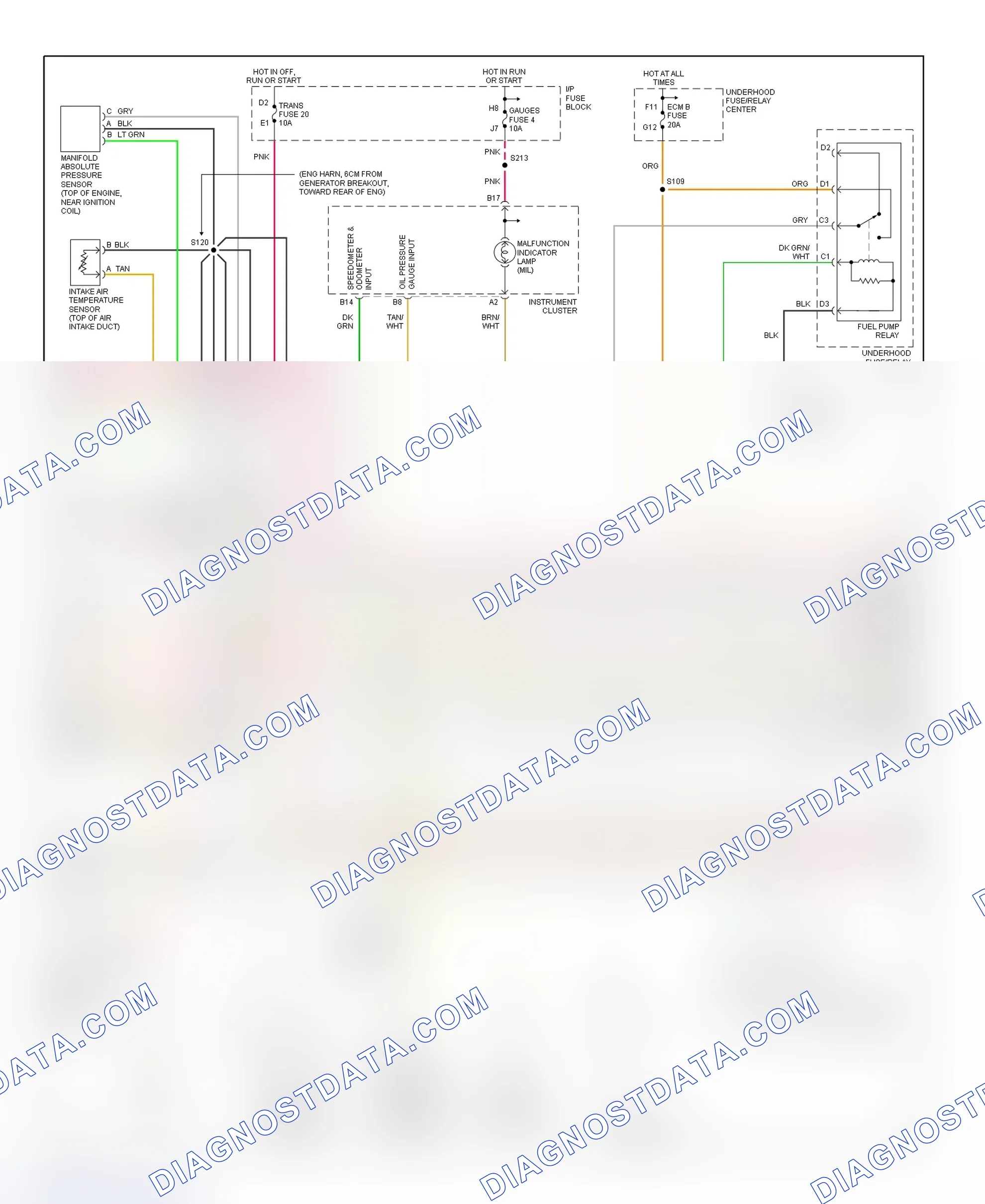 Scheme 9: PCM Wiring Diagram (Astro & Safari - 4.3L - 3 Of 4)