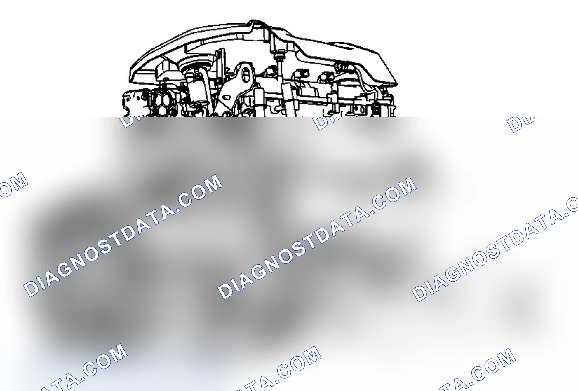 Scheme 6: Catalytic Converter Brace Replacement (2.4L)