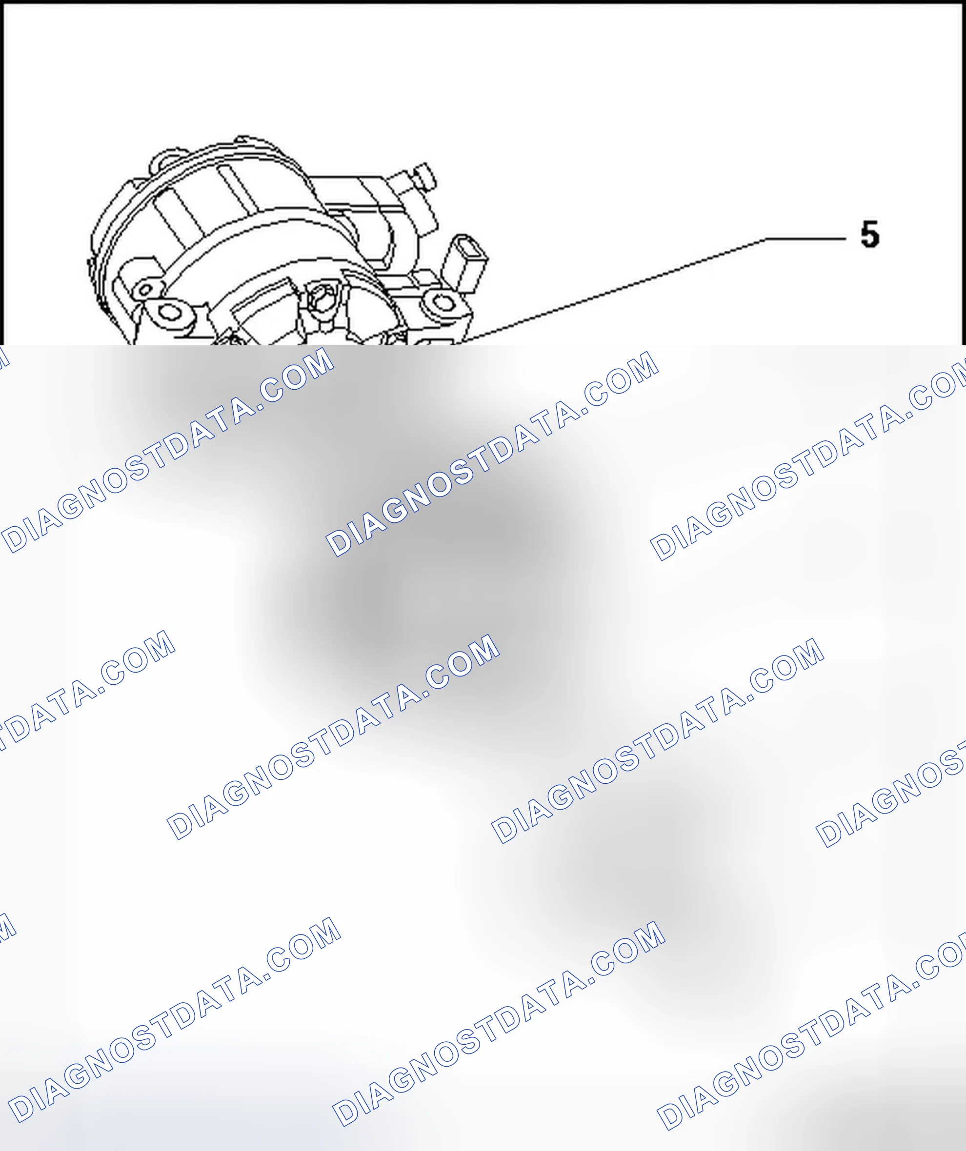 Scheme 17: COMPRESSOR BELT PULLEY, VERSION 2
