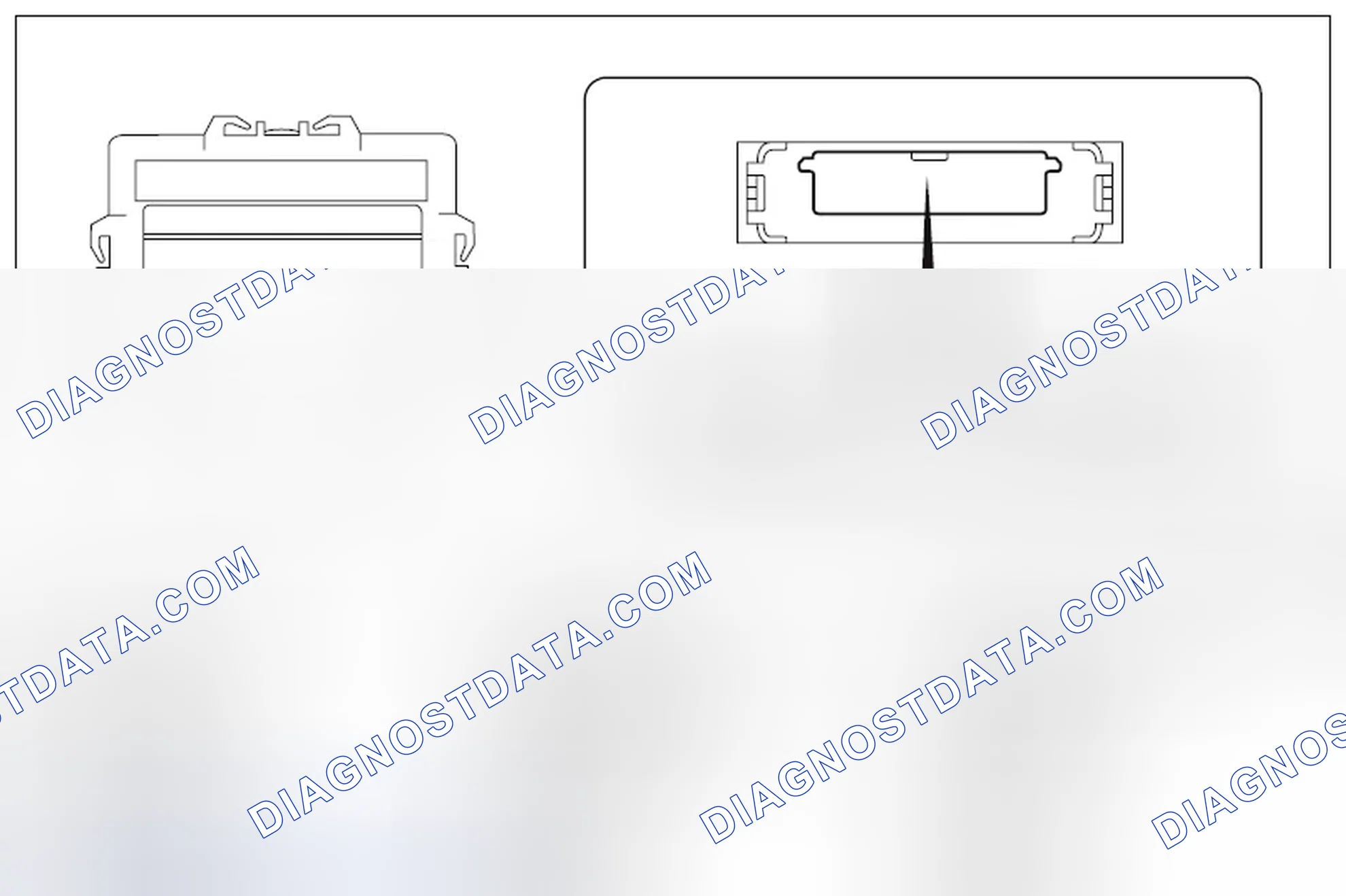 Scheme 64: TERMINAL ARRANGEMENT OF AUTO HEADLIGHT BEAM LEVELER CONTROL MODULE