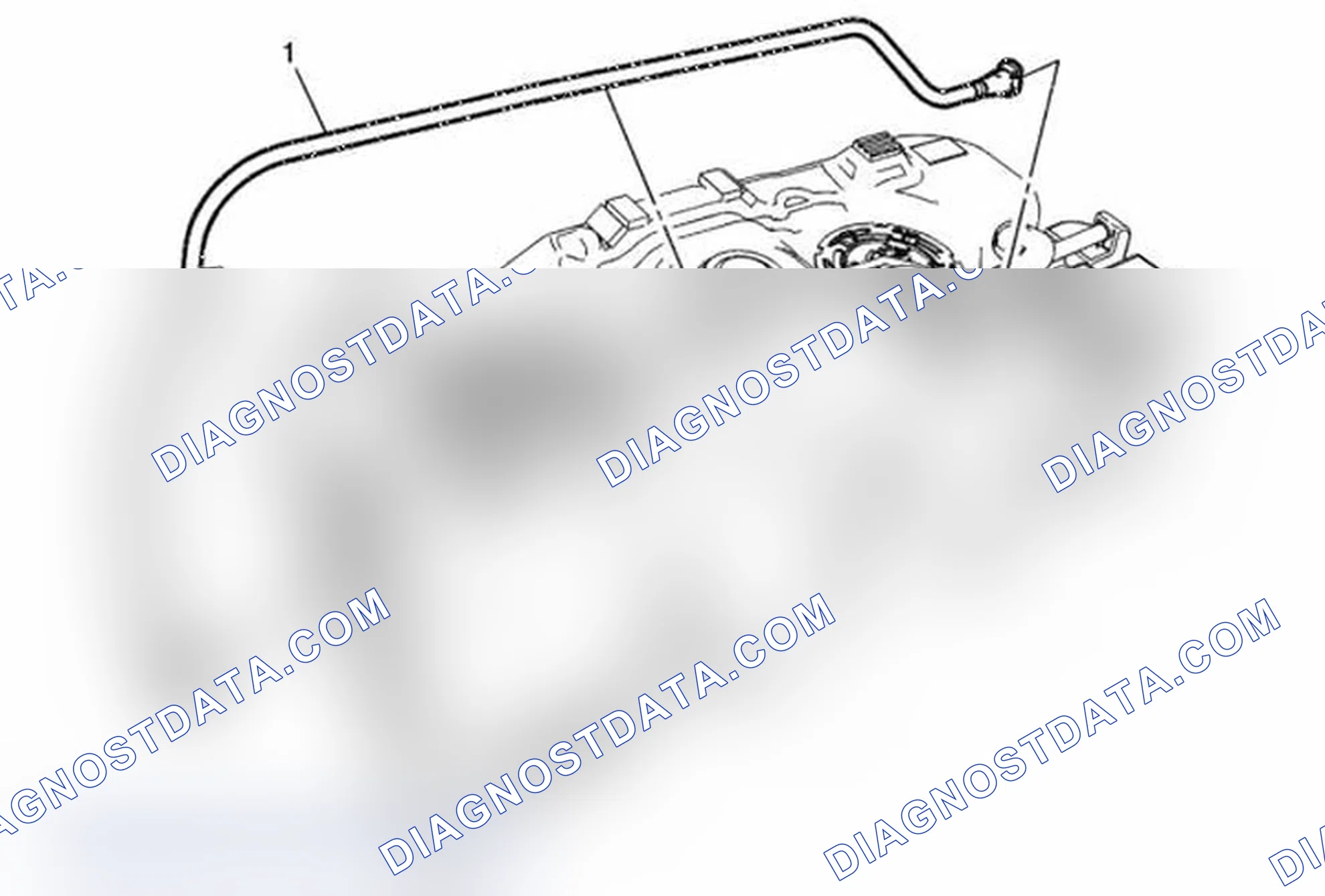 Scheme 21: Evaporative Emission System Hose/Pipe Replacement (Canister to Pipe AWD)