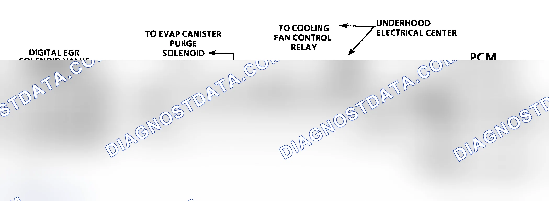 Scheme 51: Code 75, 76 OR 77 Schematic (3.1L) EGR Solenoid Error
