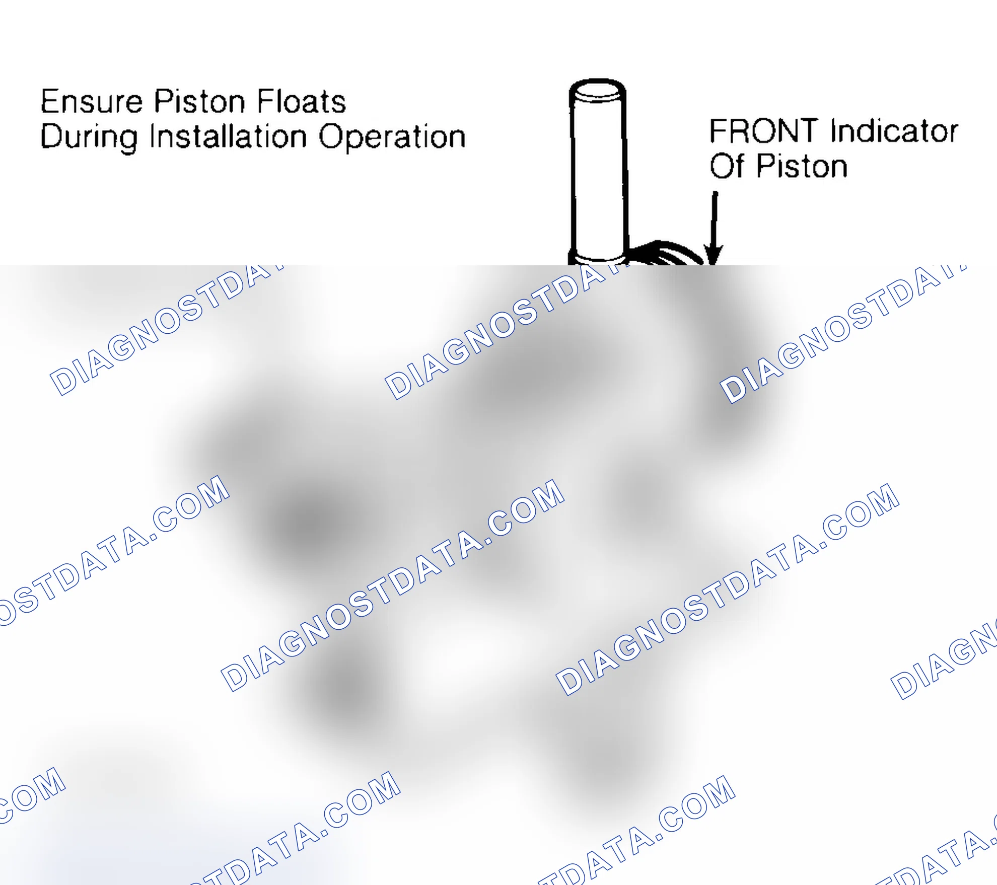 Scheme 12: Installing Typical Piston Pin