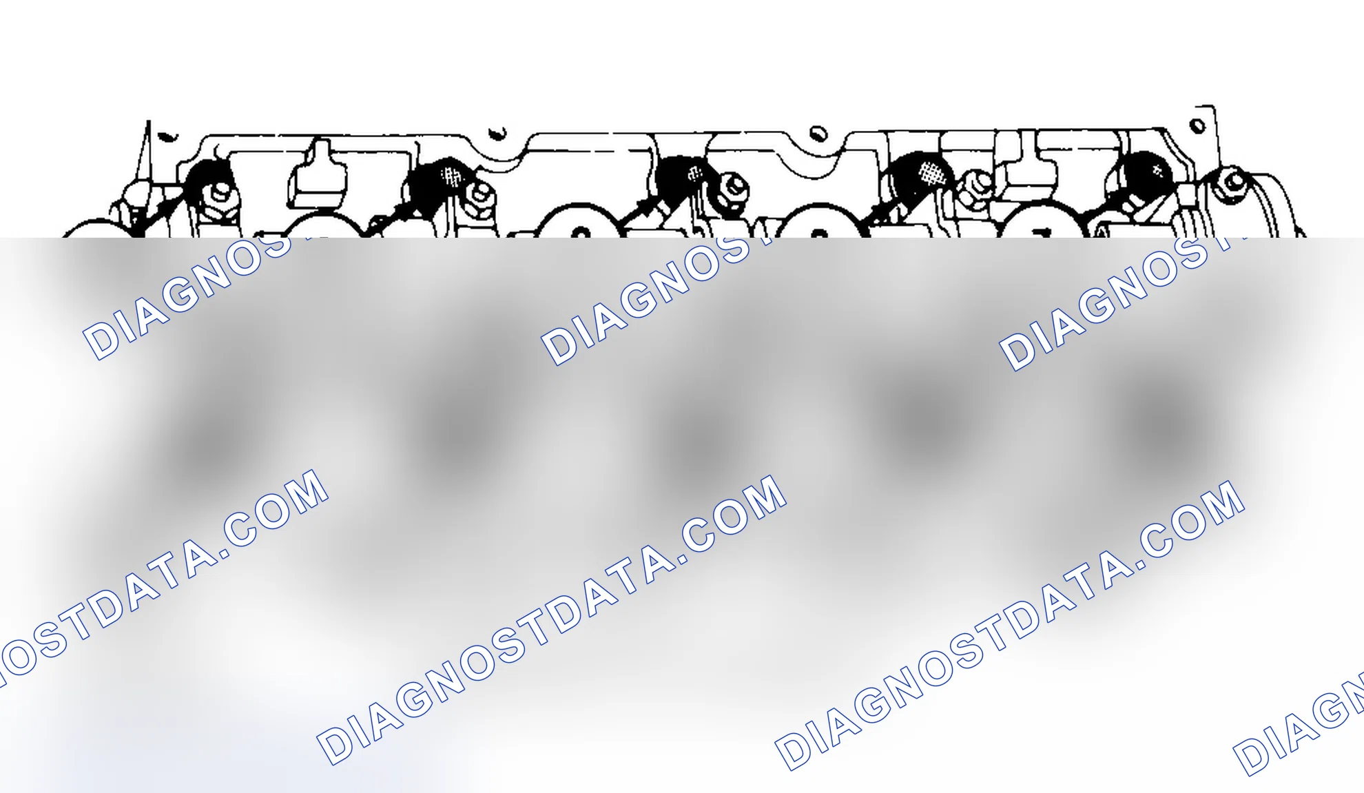 Scheme 7: Typical Cylinder Head Tightening or Loosening Sequence