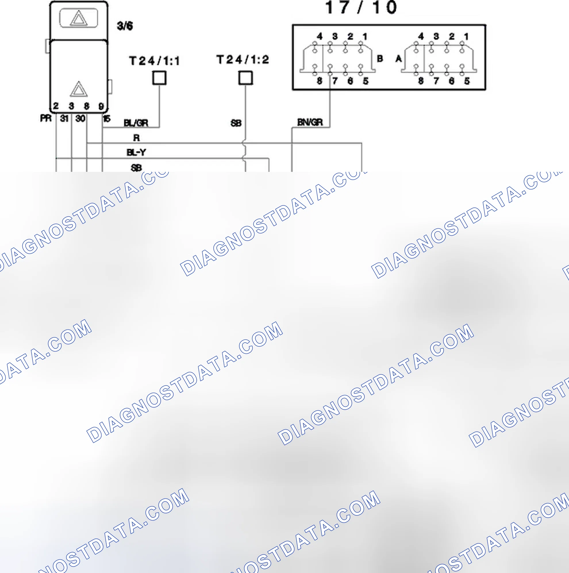 Scheme 17: Timer Type 4, Fuel Powered Heater, Wiring Diagram