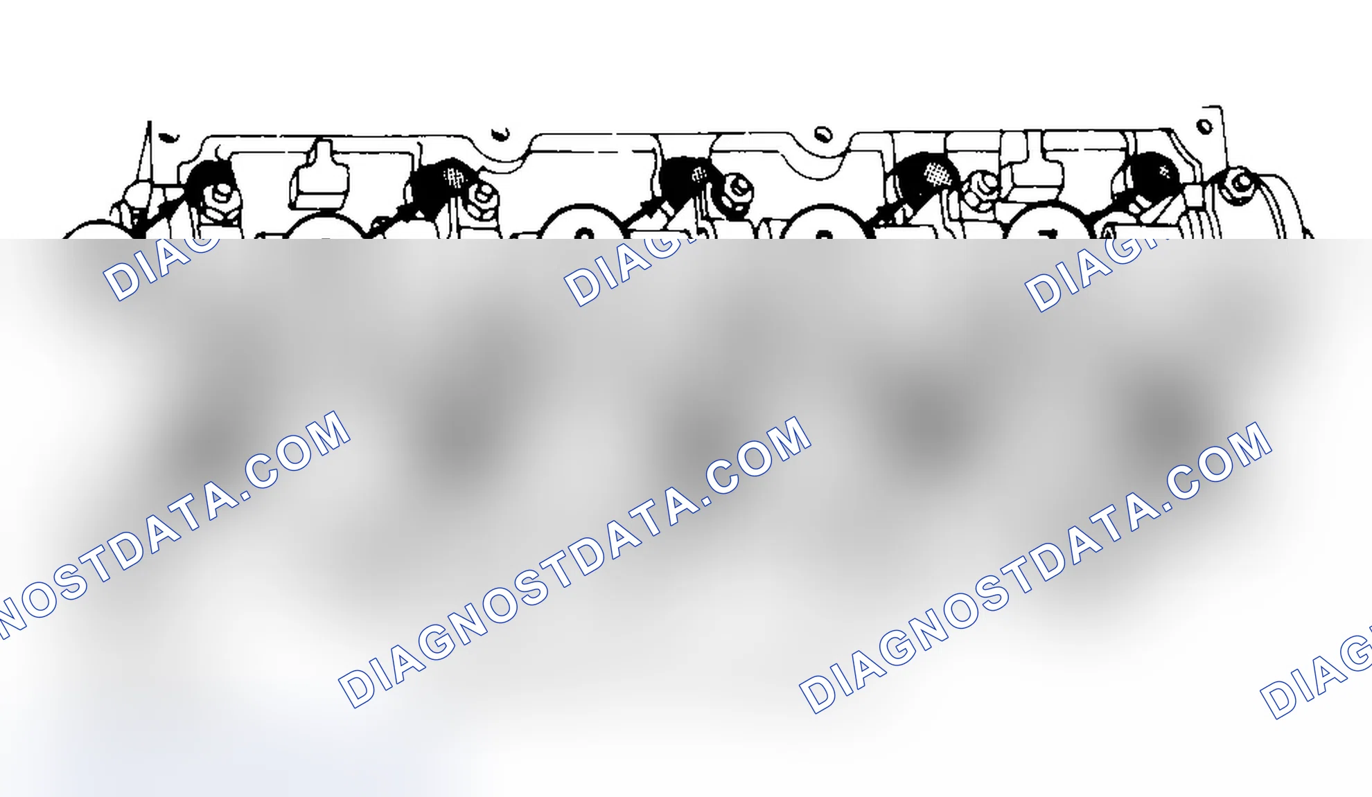 Scheme 3: Typical Cylinder Head Tightening or Loosening Sequence
