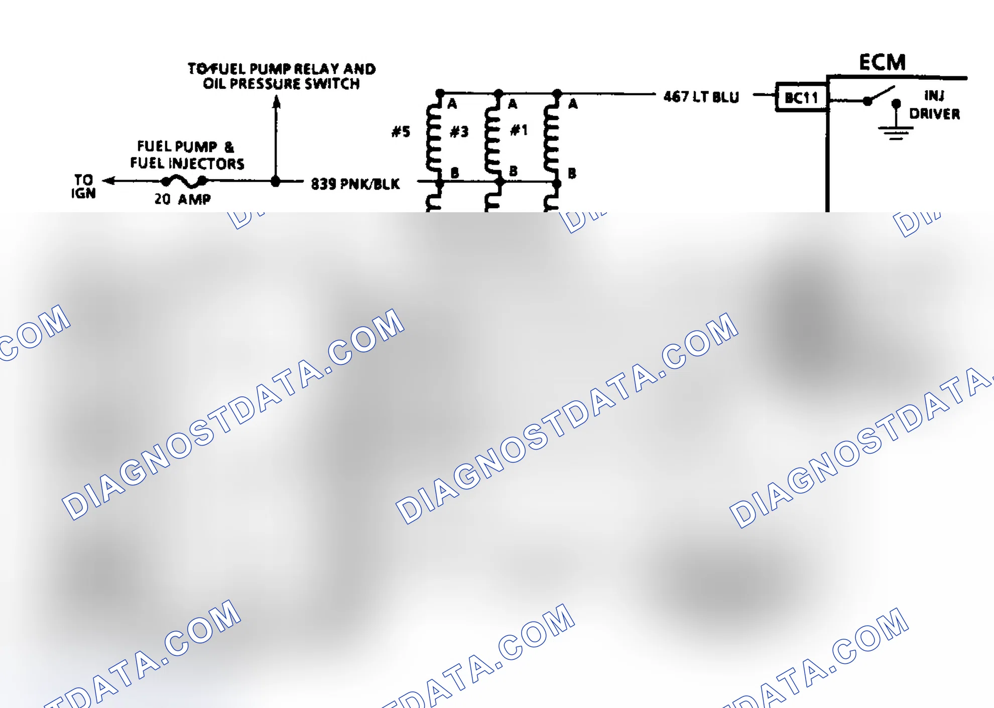 Scheme 242: Chart A3: Cranks But Won't Run Ckt Diag (3.3L N Body)