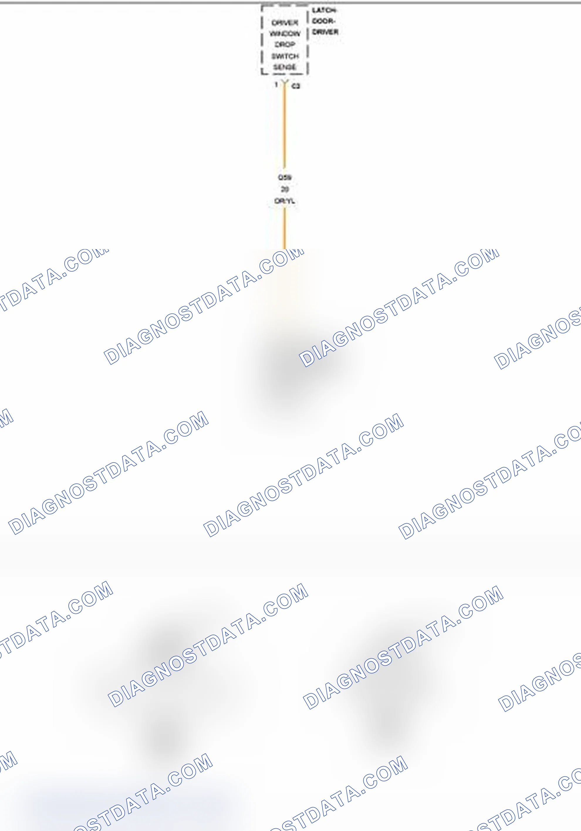Scheme 354: B18D5-DRIVER DOOR PAWL SWITCH STUCK
