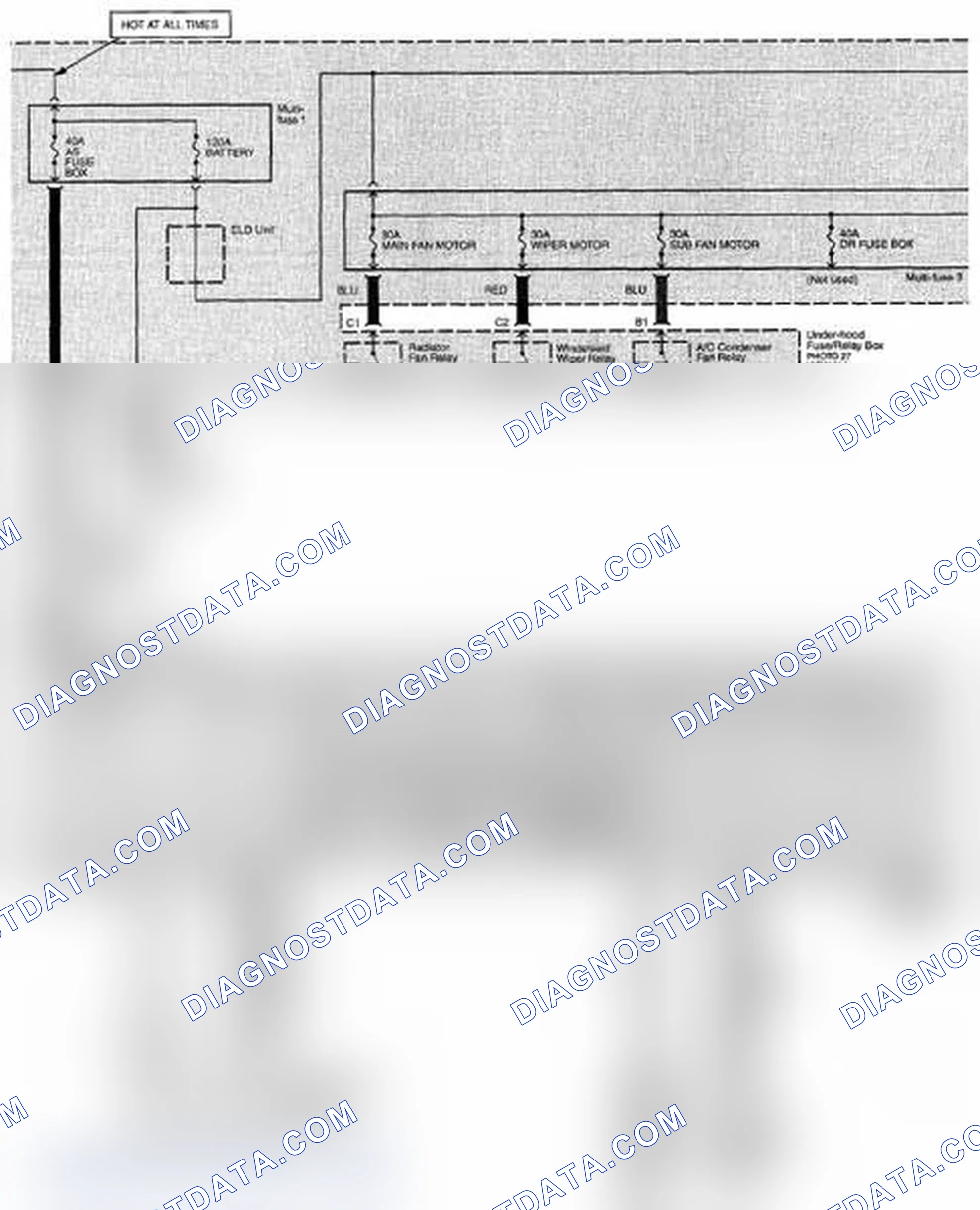 Scheme 77: Power Distribution Circuit Diagram (Page 10-2)
