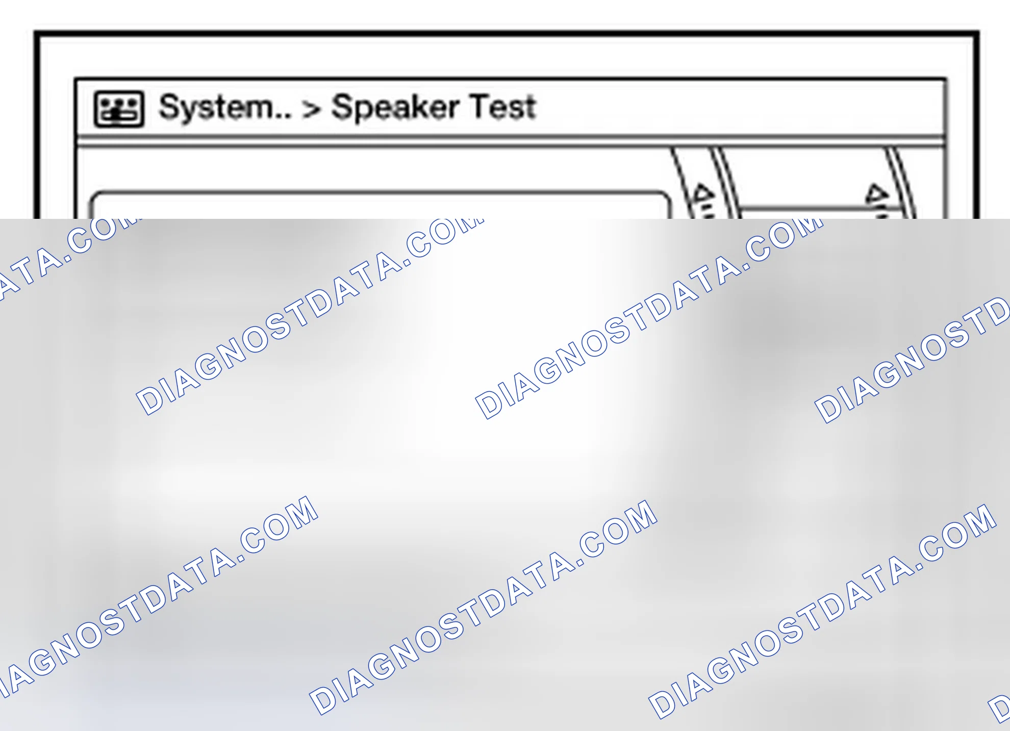 Scheme 54: Speaker Test