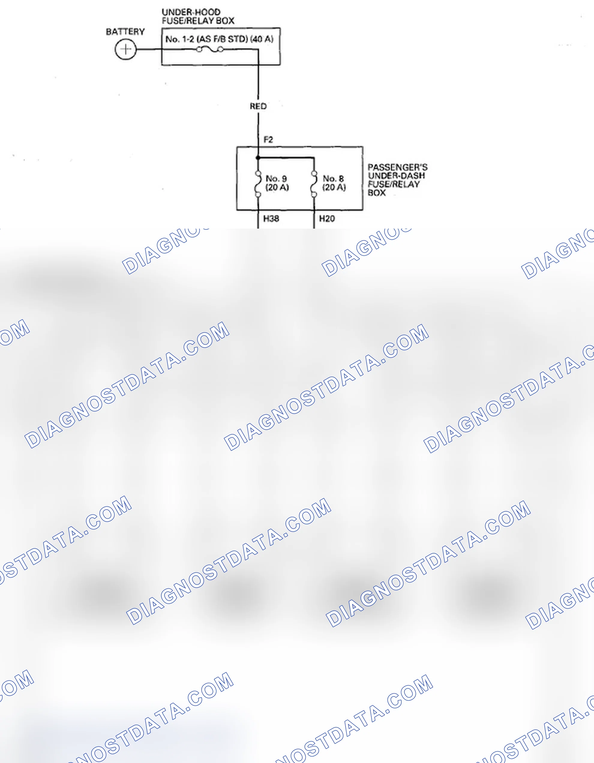 Scheme 251: Circuit Diagram - Front Passenger's Power Seat