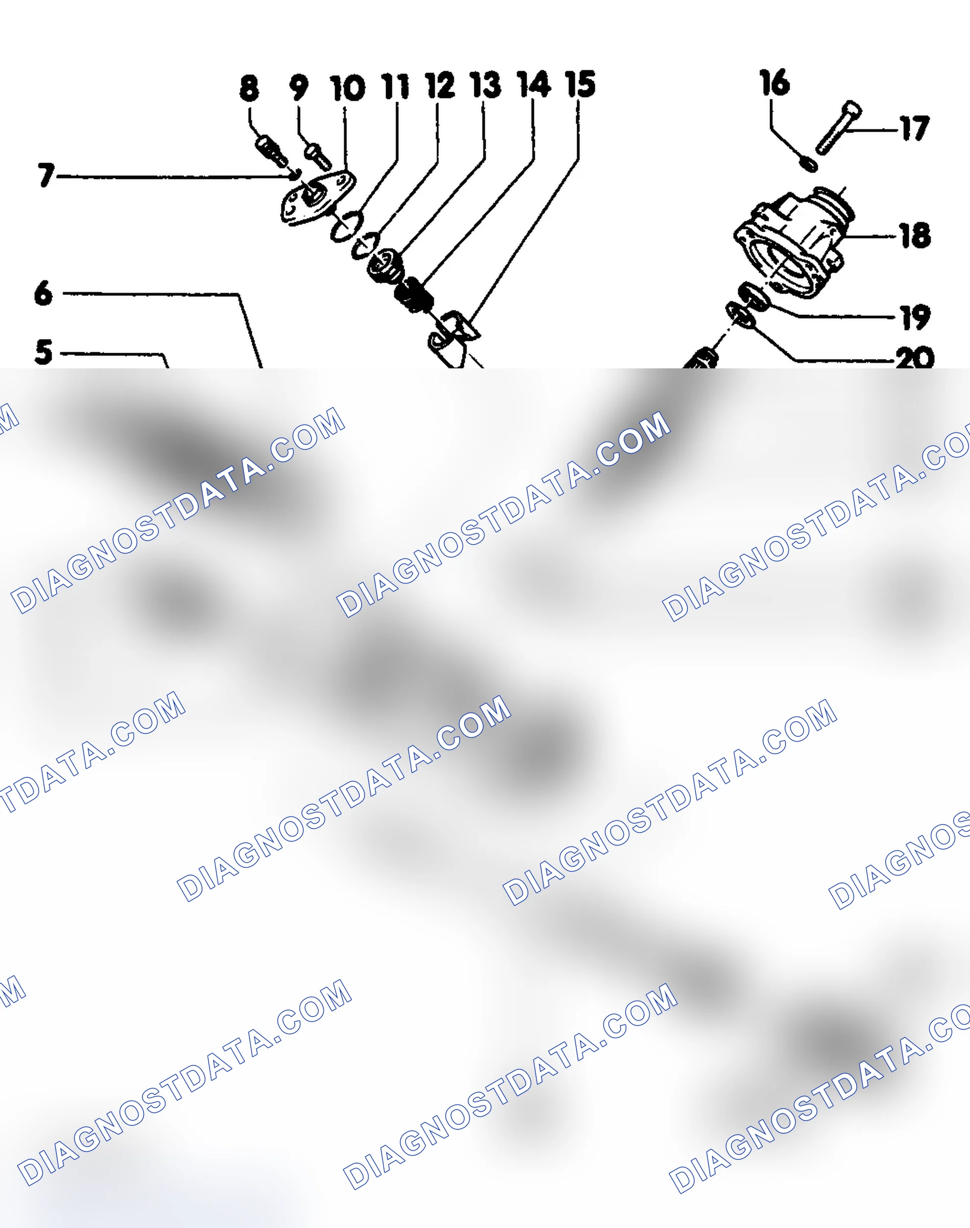 Scheme 29: STEERING GEAR (NON-SERVOTRONIC)