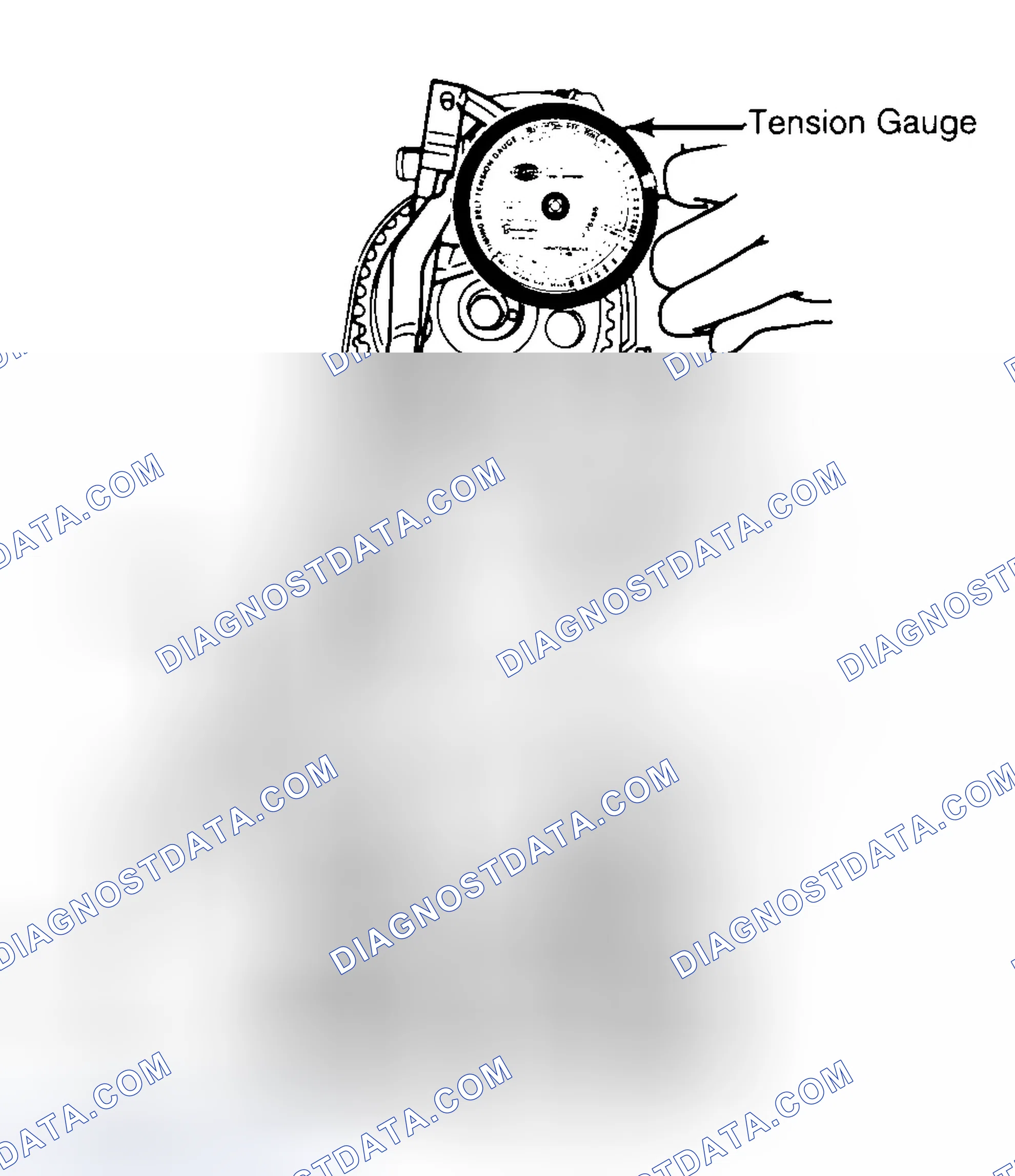 Scheme 3: Adjusting Typical Timing Belt Tension