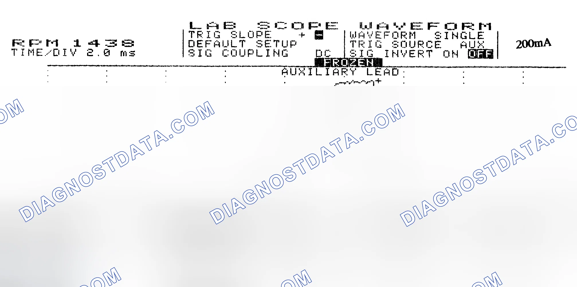Scheme 15: Single Injector w/Normal Current Flow - Current Pattern