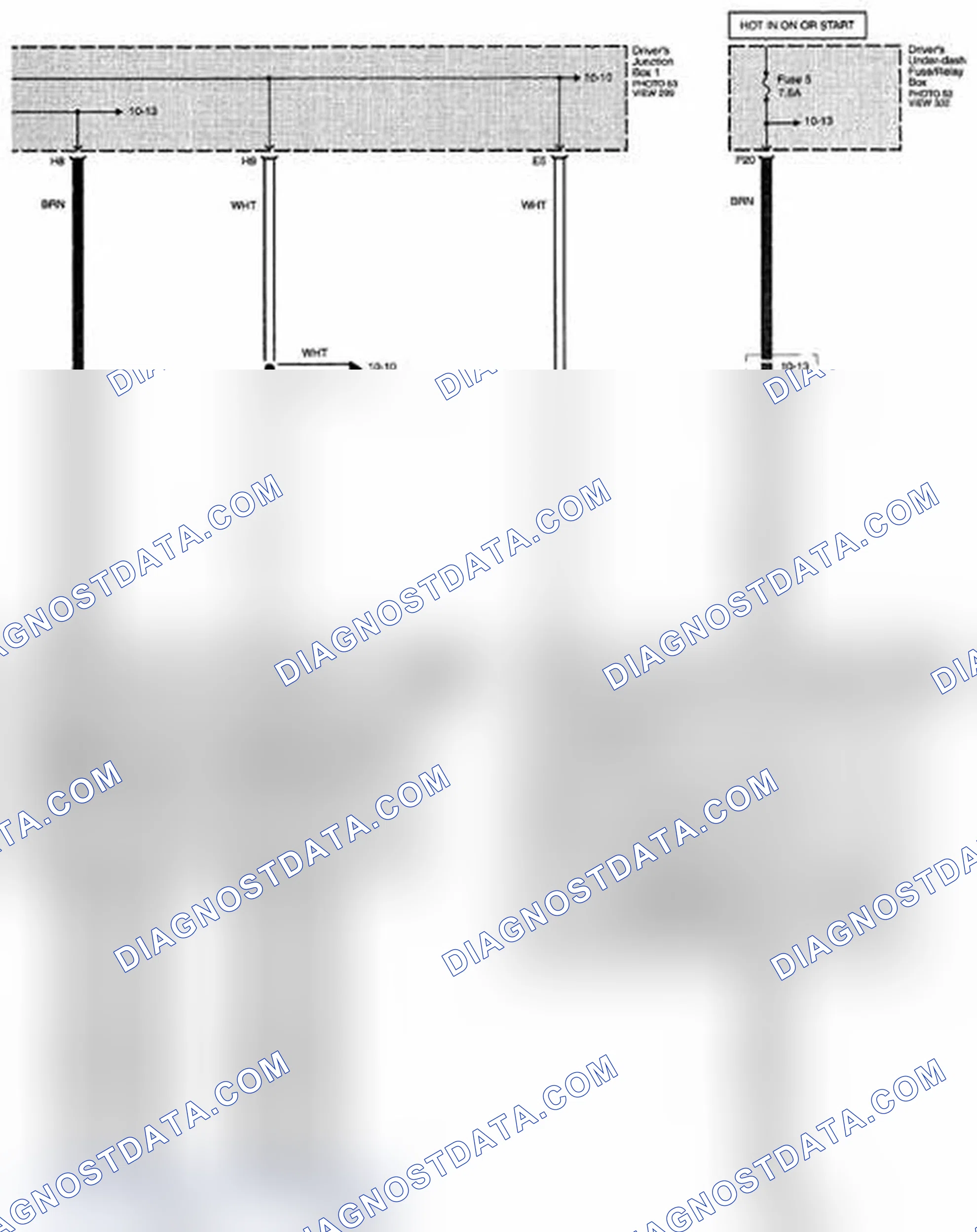 Scheme 191: Multiplex Integrated Control System Circuit Diagram - Power, Grounds, And Diagnostics (Page 50-1)