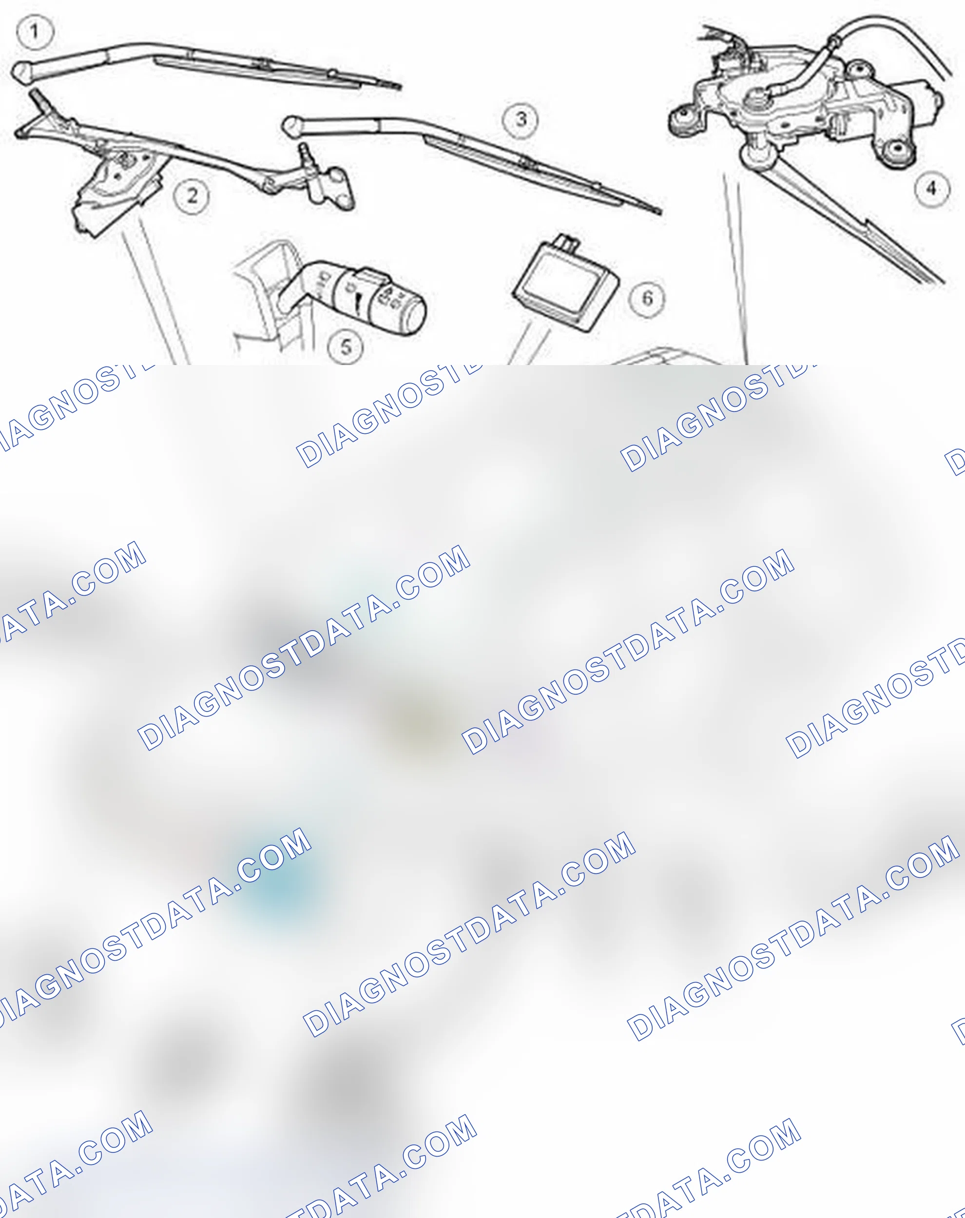 Scheme 1: WIPERS AND WASHERS