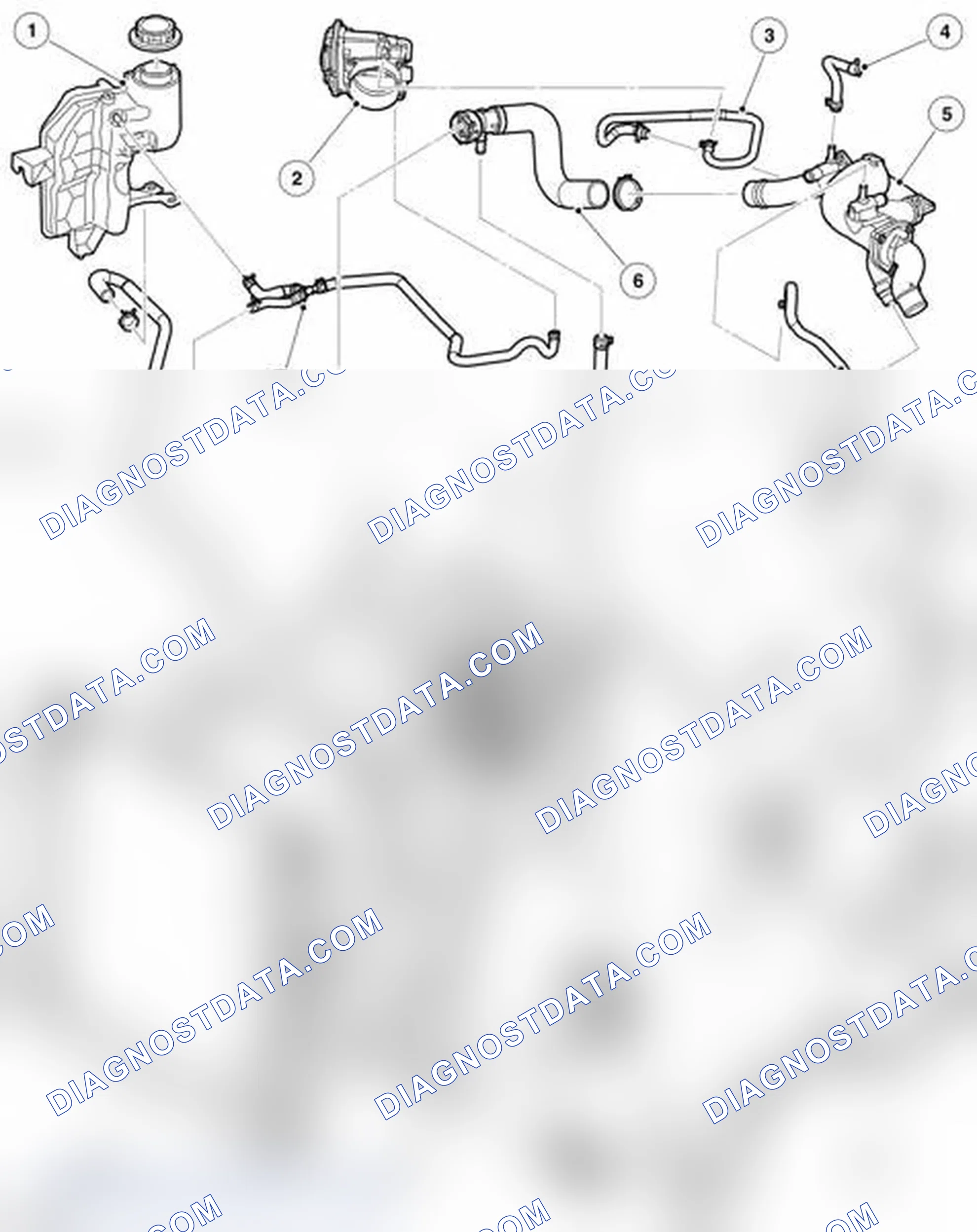 Scheme 53: COOLING SYSTEM COMPONENT LAYOUT - 2 OF 2