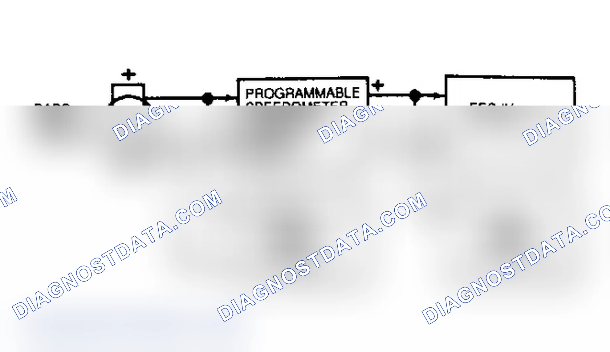 Scheme 100: Programmable Speedometer/Odometer Module (PSOM) Circuit