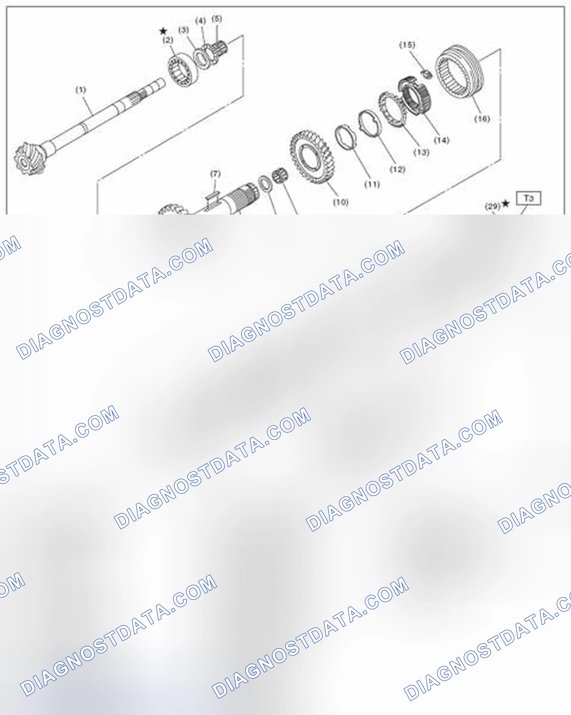 Scheme 21: DRIVE PINION ASSEMBLY