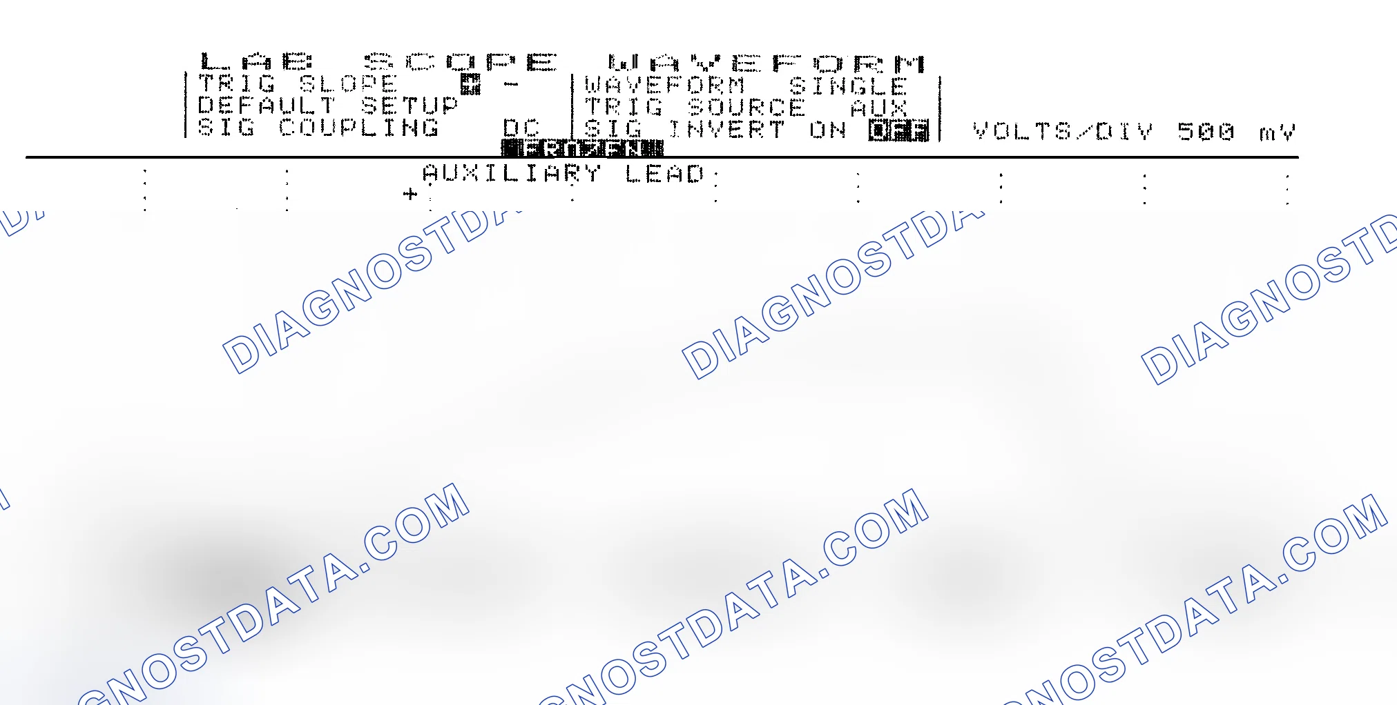 Scheme 14: Single Injector w/Excessive Current Flow - Current Pattern